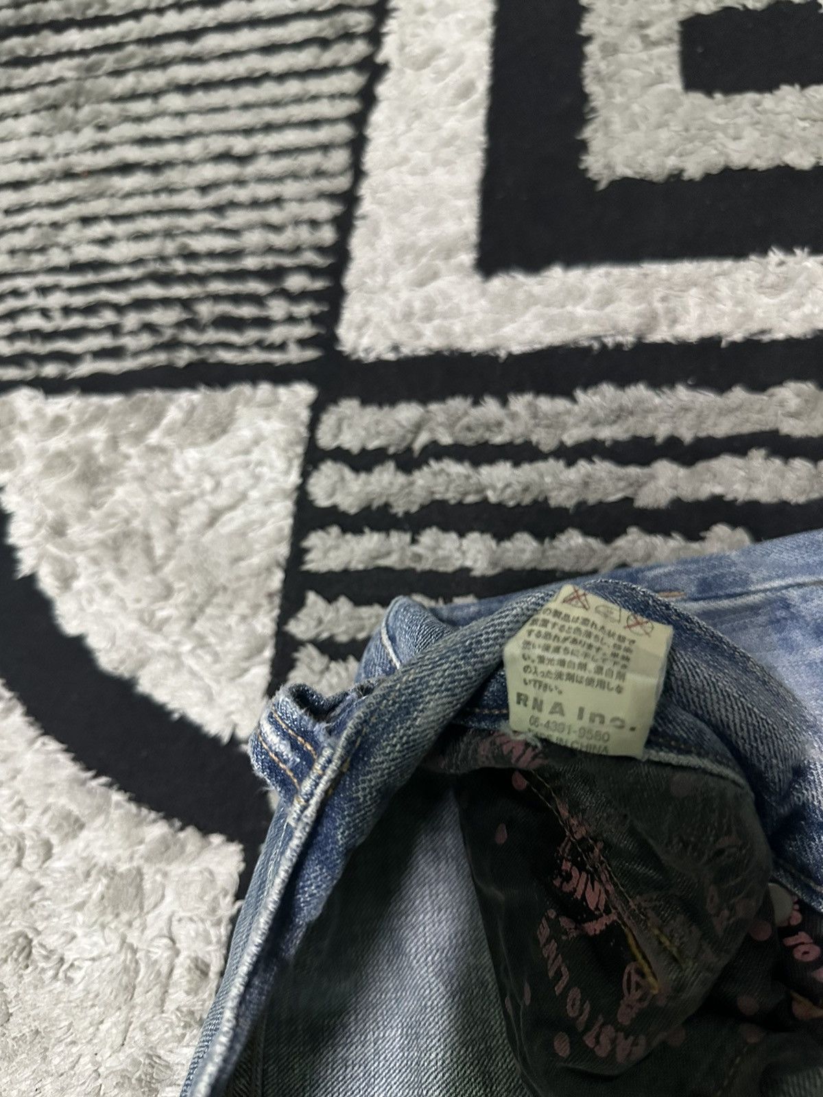 Hysteric Glamour 32x26 Vintage Rna distressed denim jeans Size US 32 / EU 48 - 6 Thumbnail
