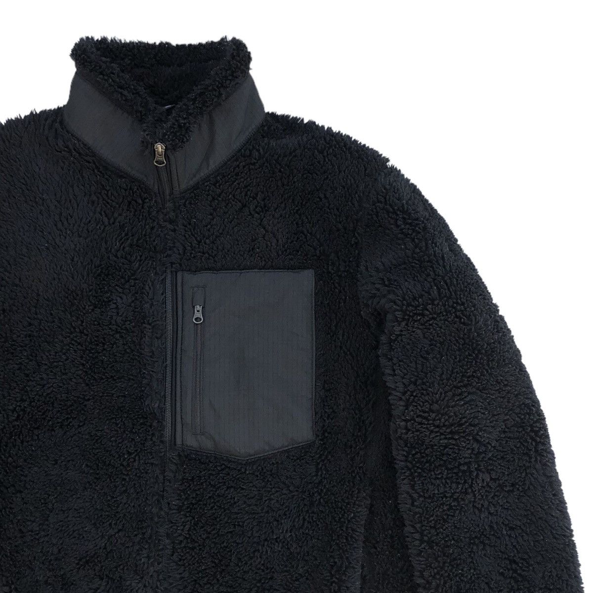 Japanese Brand Uniqlo Fleece Black Jacket Size US L / EU 52-54 / 3 - 4 Thumbnail