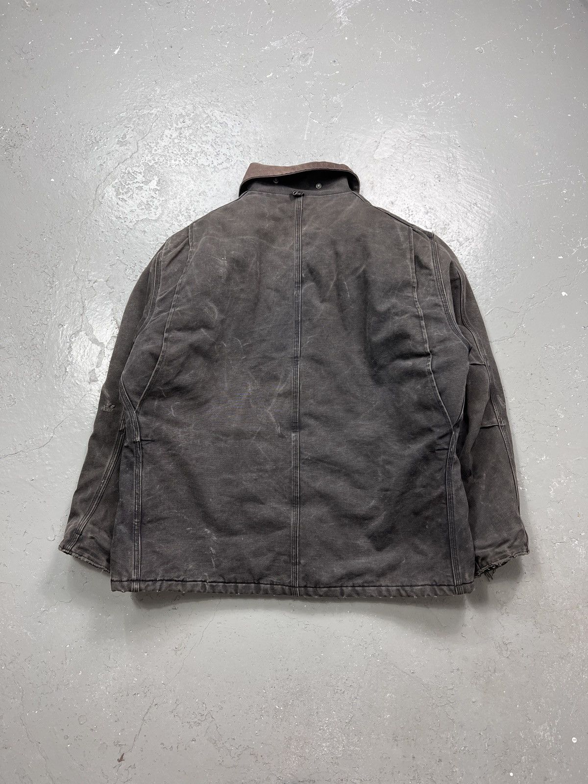Carhartt × Vintage Vintage Carhartt Detroit Jacket Size XL Faded Black Size US XL / EU 56 / 4 - 7 Thumbnail