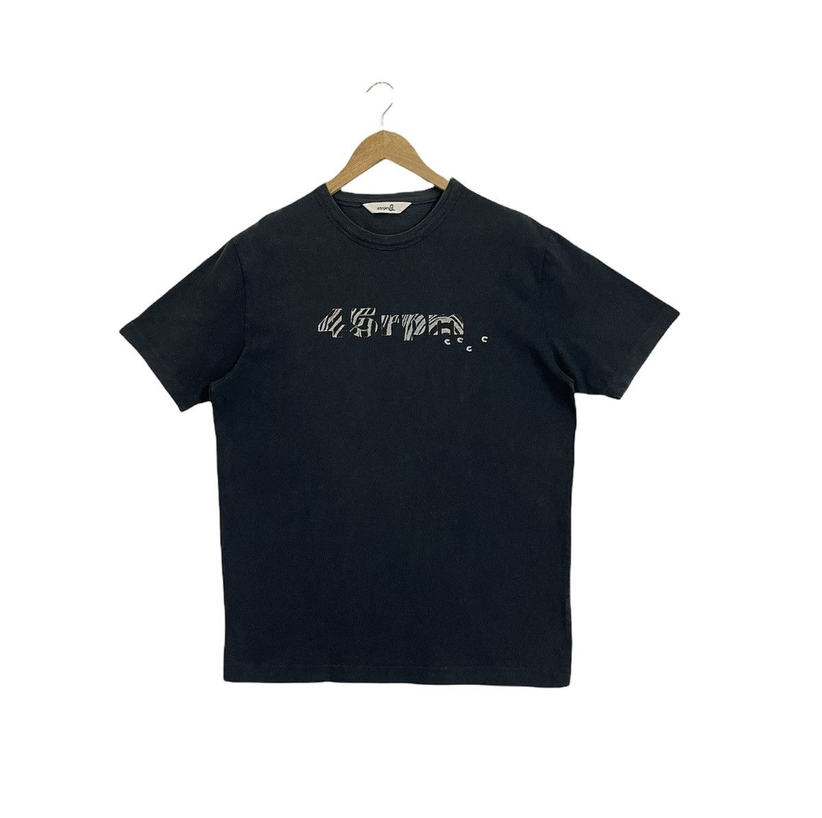 image of 45Rpm Tshirt Spellout Logo in Black, Men's (Size Medium)