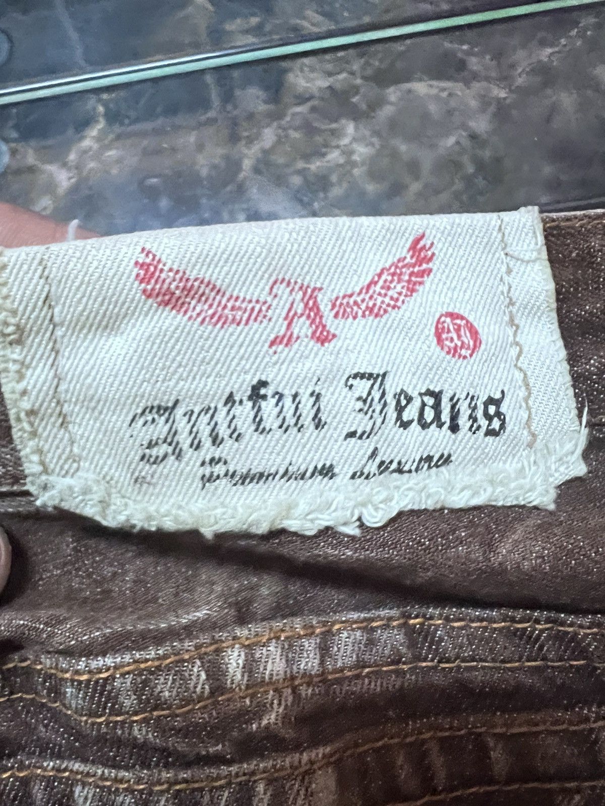 Japanese Brand FLARED💥THRASHED ANTFUL TWIST DISTRESSED DENIM PANT Size US 29 - 7 Thumbnail