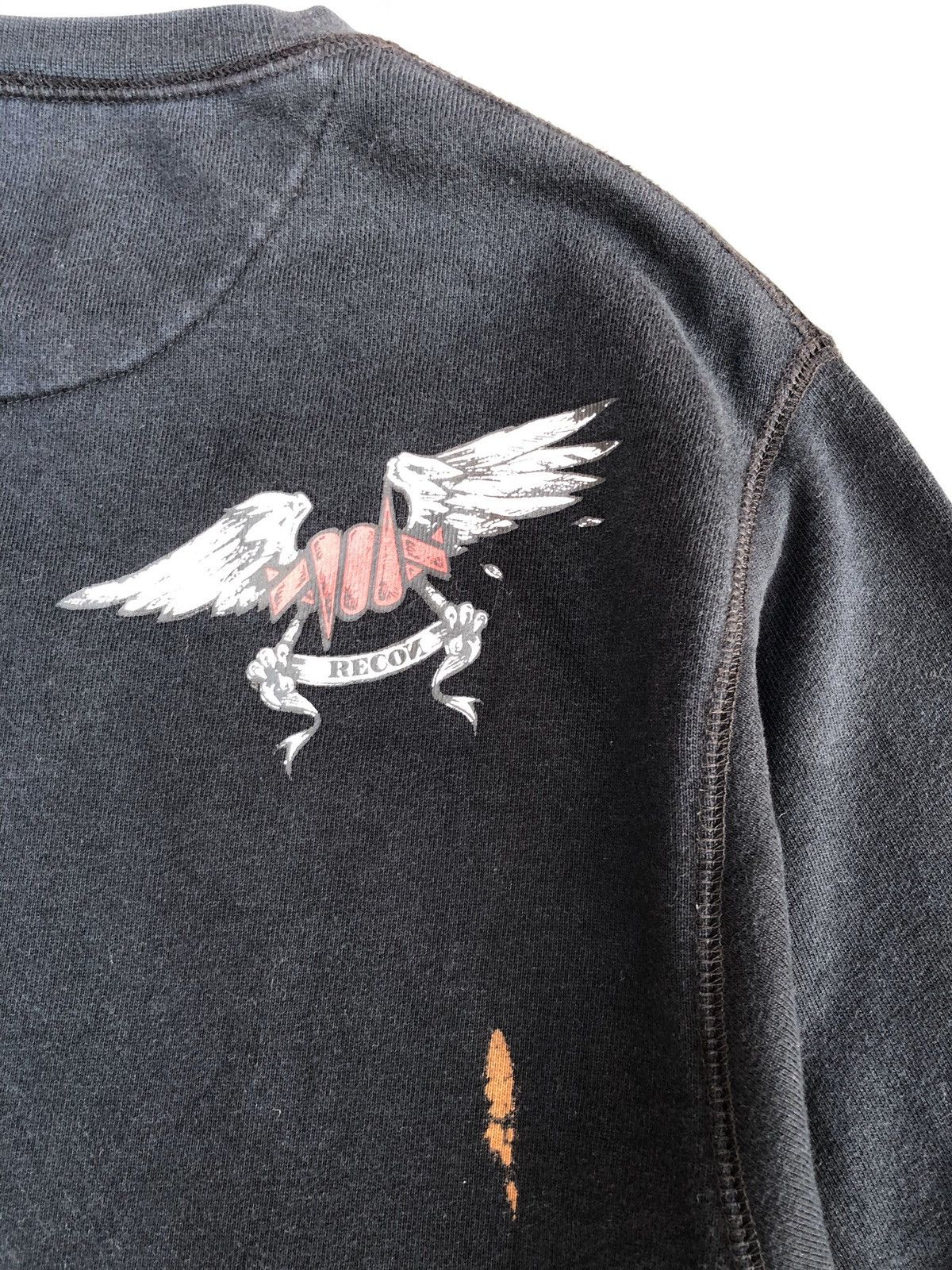 Japanese Brand × Recon Vintage Streetwear Recon Spellout Sweatshirt Size US L / EU 52-54 / 3 - 9 Thumbnail