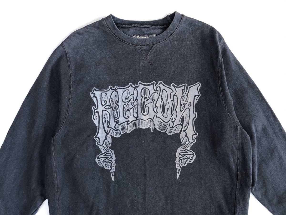 Japanese Brand × Recon Vintage Streetwear Recon Spellout Sweatshirt Size US L / EU 52-54 / 3 - 3 Thumbnail