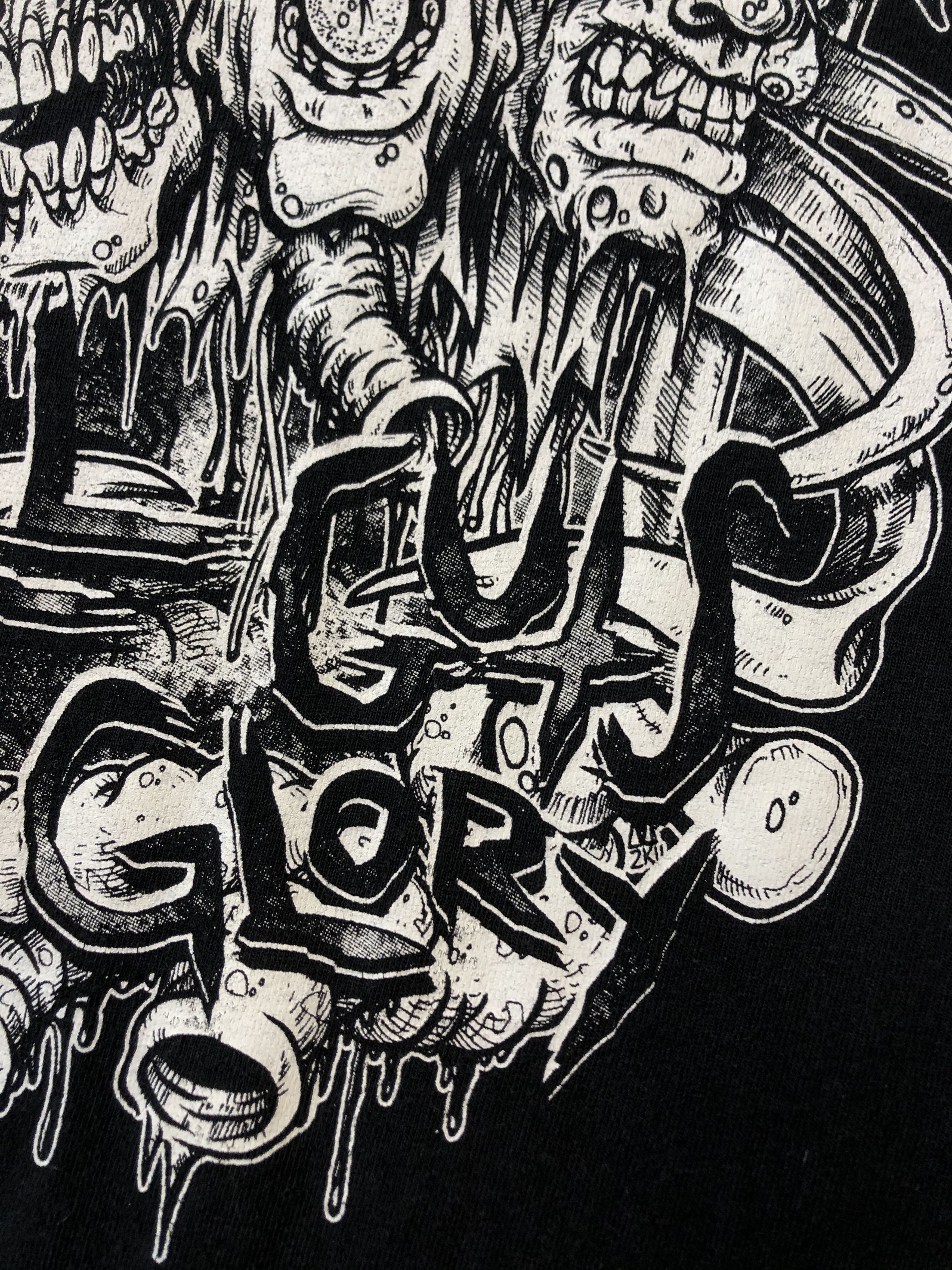 Band Tees Exhumed Band Death Metal Band Tee Shirt Y2K Hype Rare Size US L / EU 52-54 / 3 - 9 Thumbnail