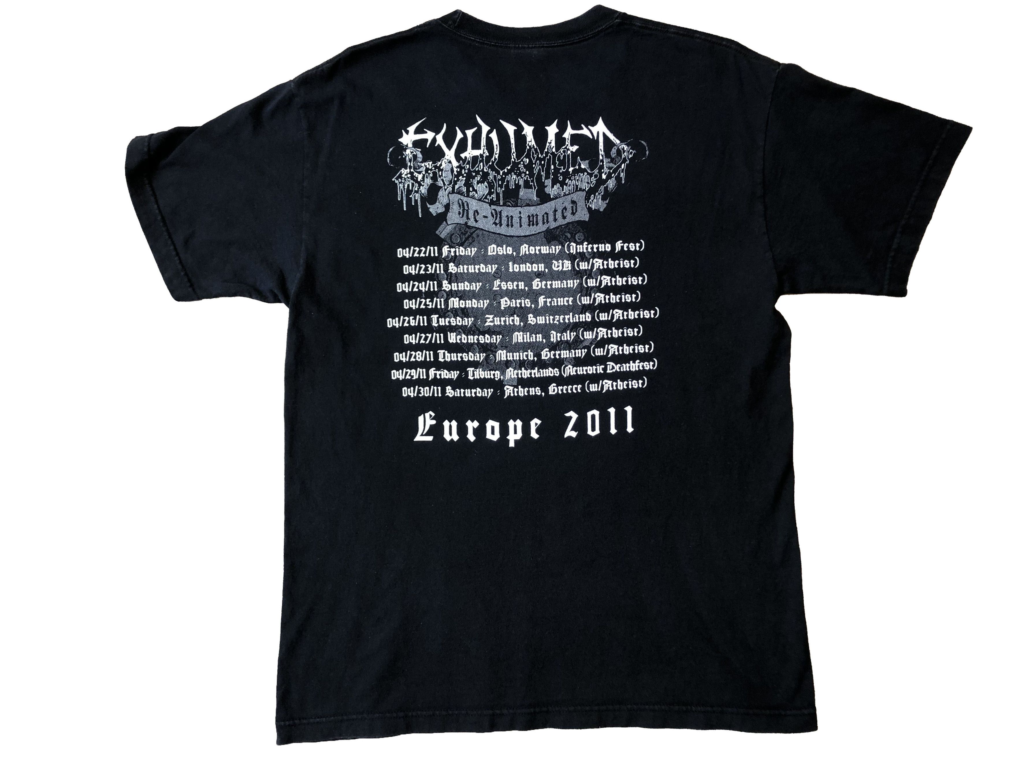 Band Tees Exhumed Band Death Metal Band Tee Shirt Y2K Hype Rare Size US L / EU 52-54 / 3 - 3 Thumbnail