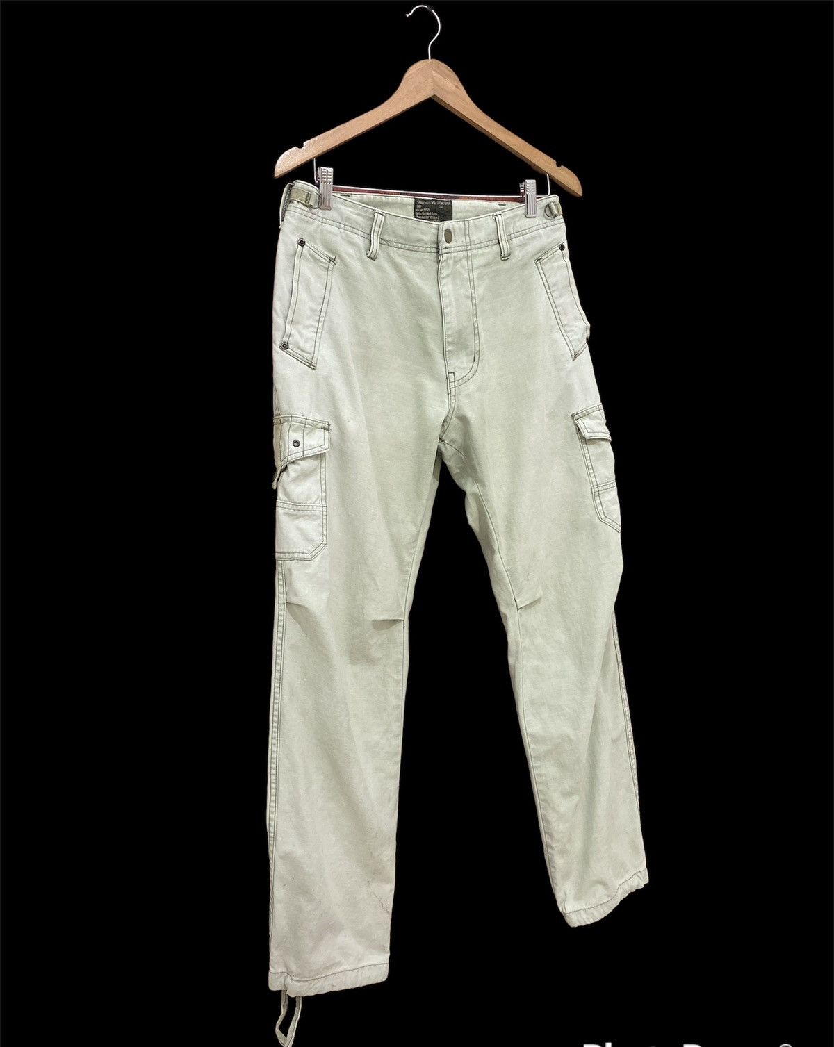 Stussy Stussy Outer Gear Military 7 Cargo Pocket Denim Pant Size US 30 / EU 46 - 1 Thumbnail