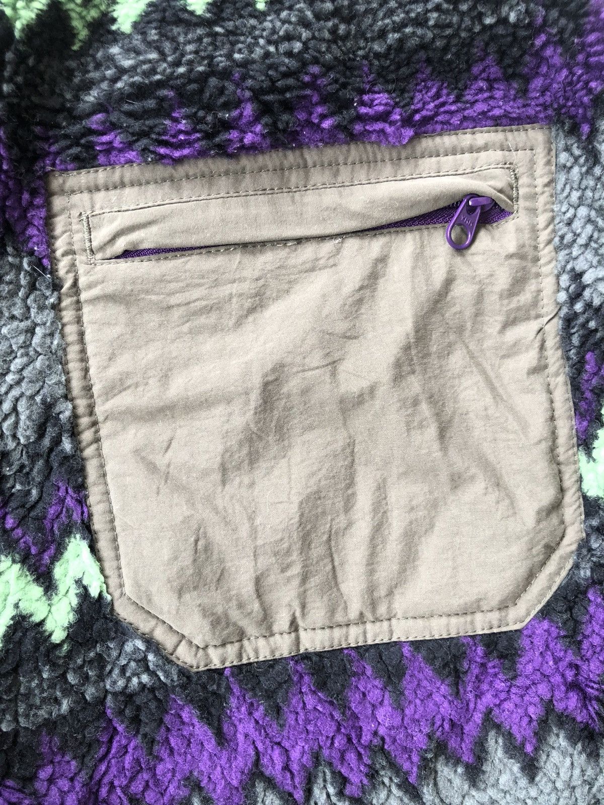 Aigle RARE🔥Aigle 🇯🇵 Navajo Aztec Color Fleece Shorts Size US 30 / EU 46 - 5 Thumbnail