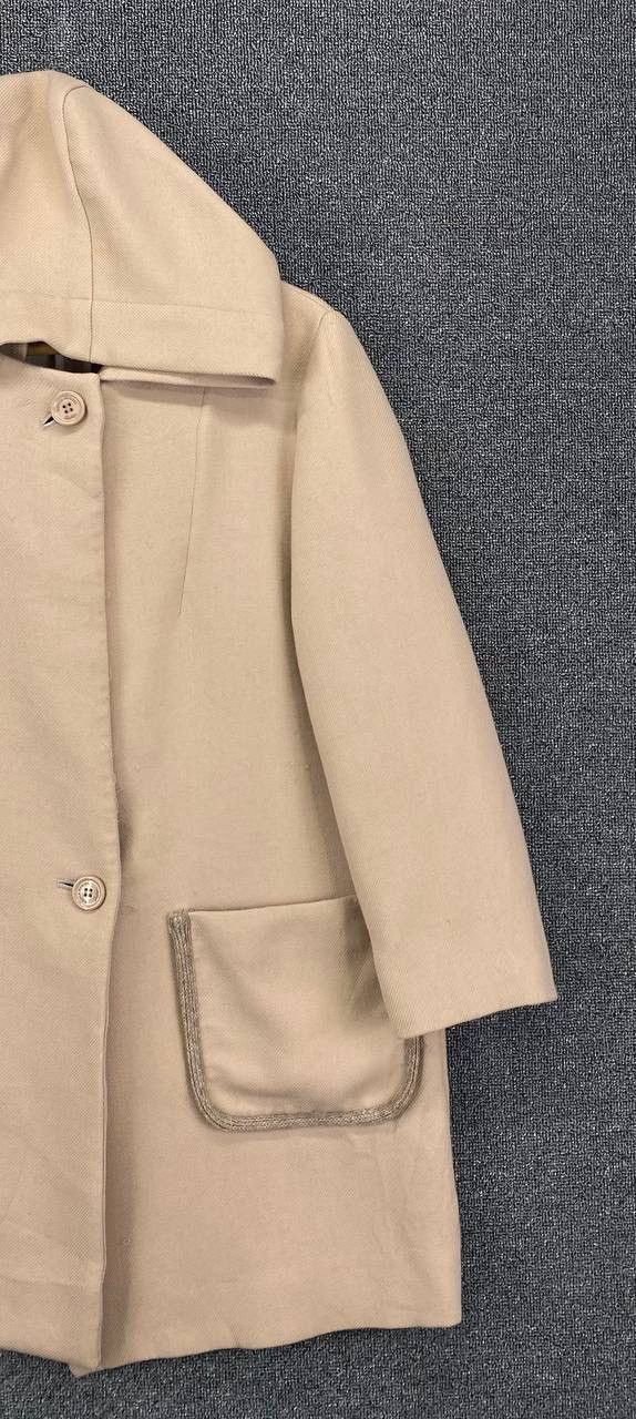 Sonia Rykiel Vintage Sonia Rykiel Collection Wool Coat Long Jacket Size XS / US 0-2 / IT 36-38 - 4 Thumbnail