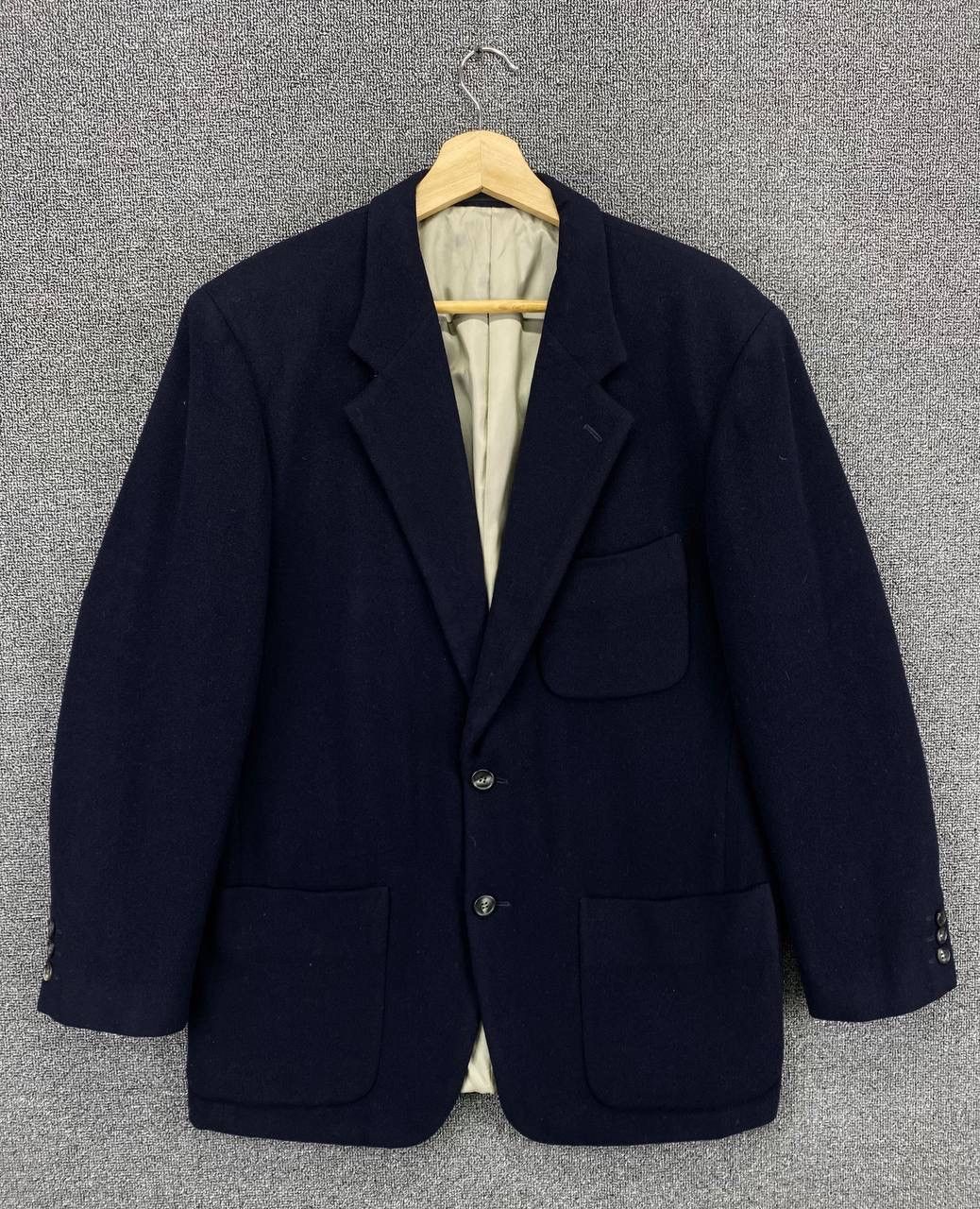 Issey Miyake Vintage Issey Miyake Product Wool Blazer Coat Jacket Size US M / EU 48-50 / 2 - 1 Thumbnail