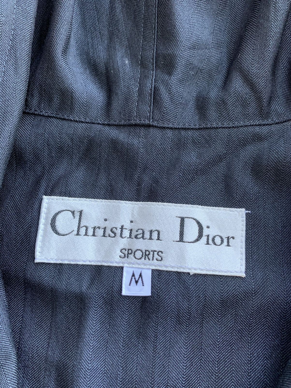 Christian Dior Monsieur Christian Dior Sport Sleveless Zip up Hoodie Jacket Size M / US 6-8 / IT 42-44 - 4 Thumbnail