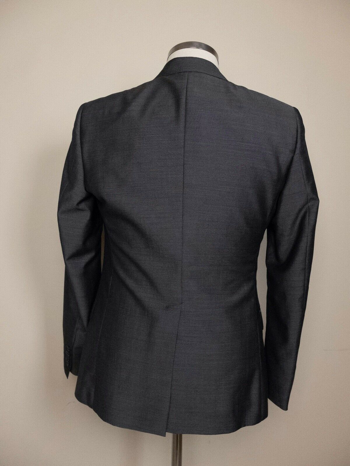 Dolce & Gabbana DOLCE & GABBANA gray wool silk blazer jacket 38 US / 48 EU Size 38R - 4 Thumbnail