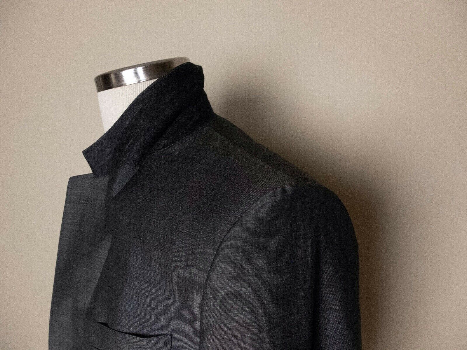 Dolce & Gabbana DOLCE & GABBANA gray wool silk blazer jacket 38 US / 48 EU Size 38R - 3 Thumbnail