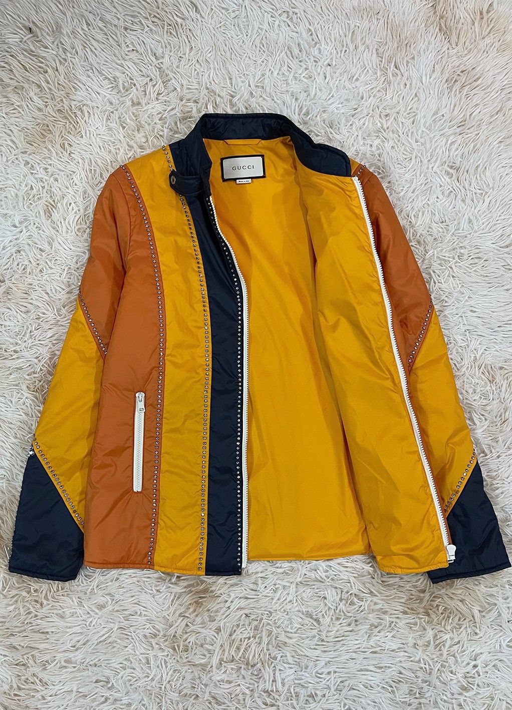 Gucci Gucci Crystal Embellised "Spiritismo" Riders Jacket Size US S / EU 44-46 / 1 - 3 Thumbnail