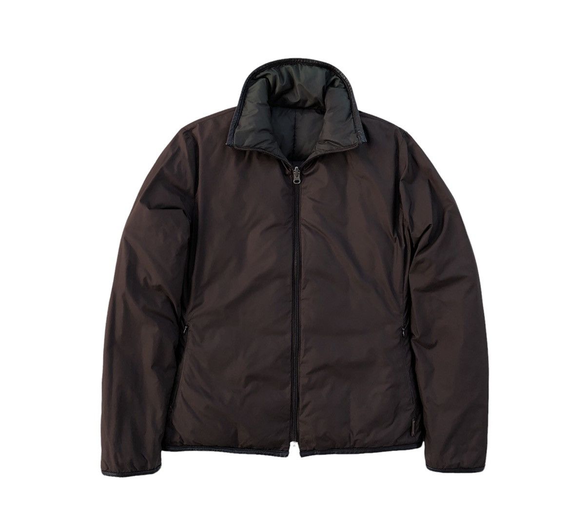 Moncler Moncler Partie Part Leather Light Puffer Jacket Size S / US 4 / IT 40 - 8 Thumbnail
