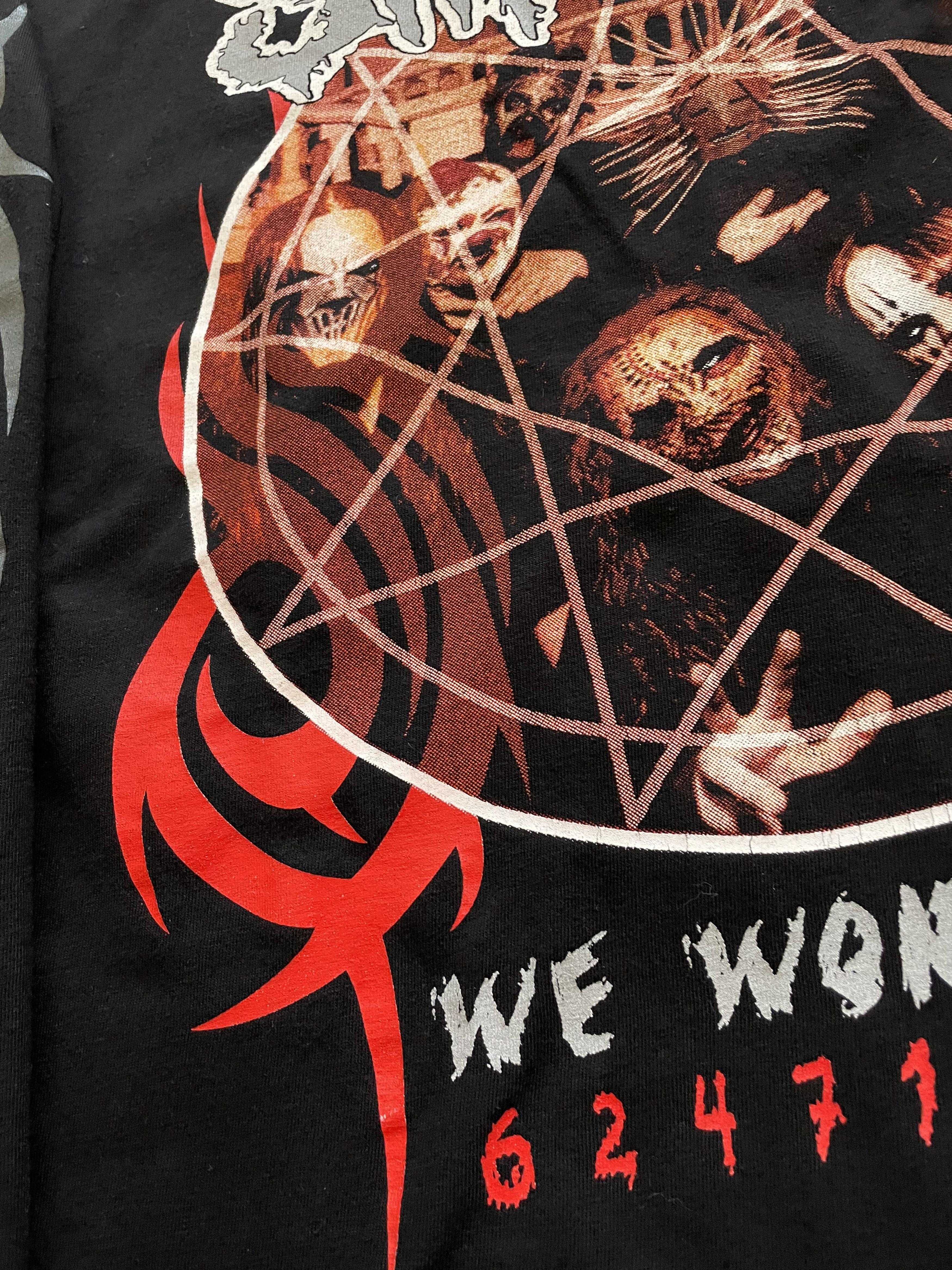 Slipknot Vintage Slipknot Tee Shirt We Won't Die Drill Hype Rare y2k Size US M / EU 48-50 / 2 - 6 Thumbnail