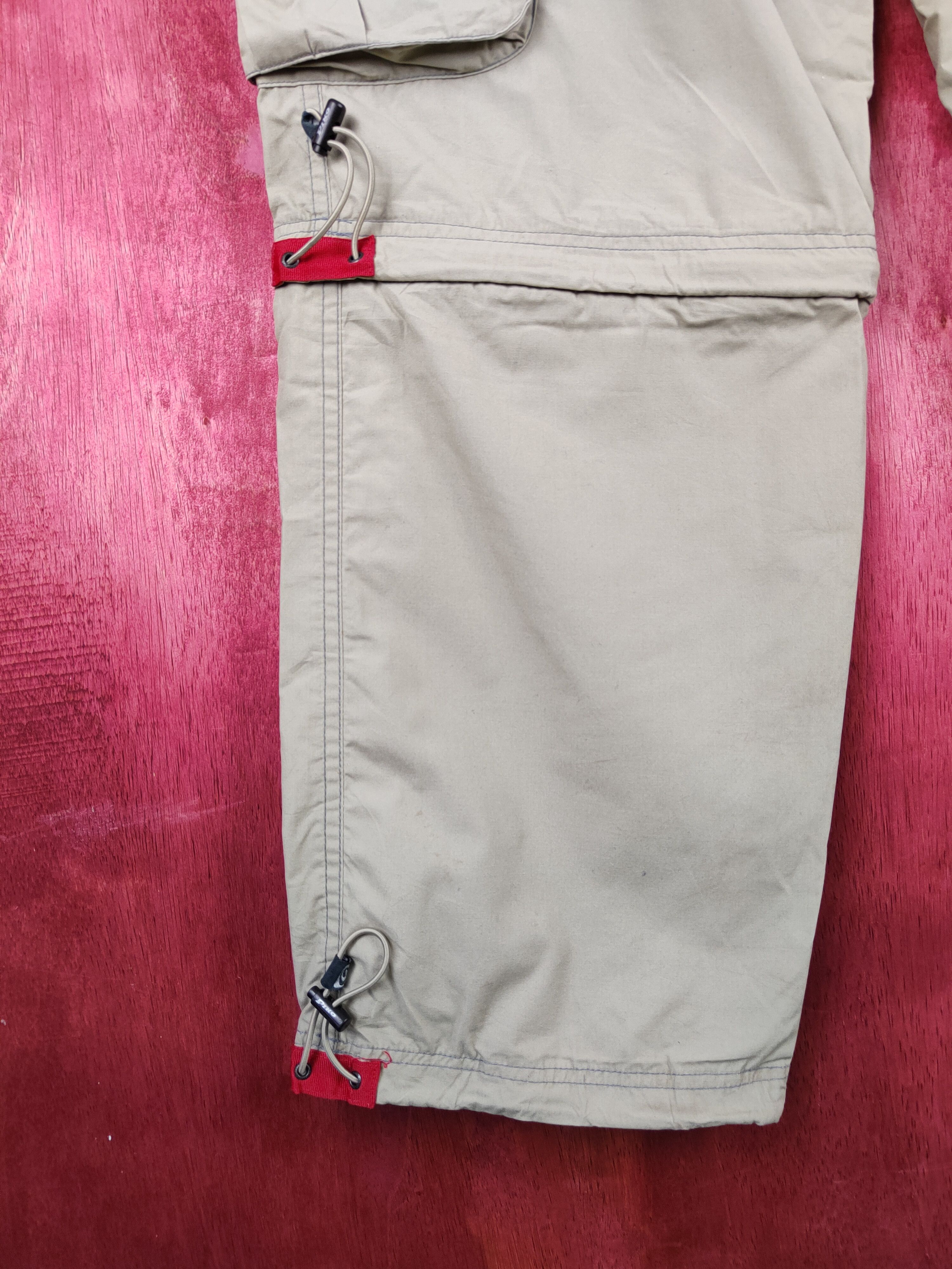 Japanese Brand Piko Brown Multi Pocket Tactical Sweatpants #252B Size US 31 - 15 Thumbnail