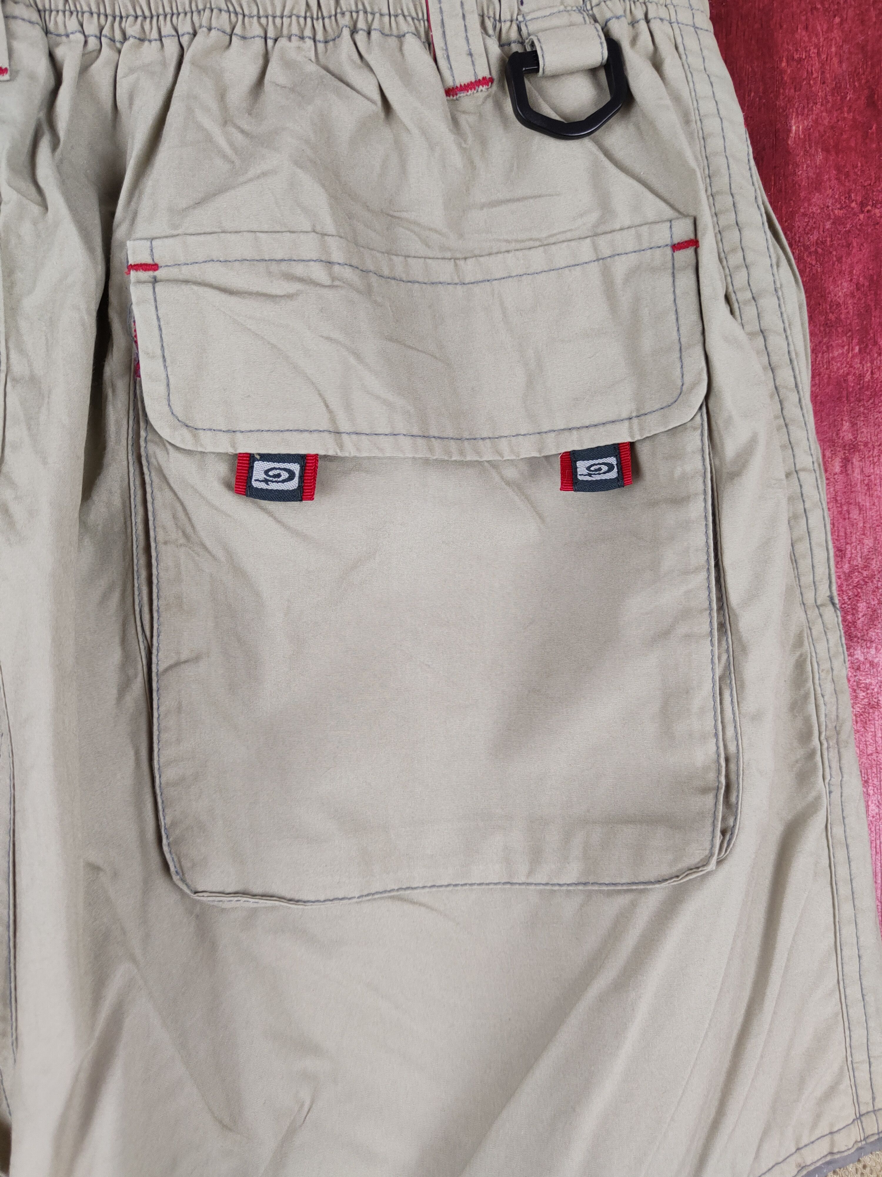 Japanese Brand Piko Brown Multi Pocket Tactical Sweatpants #252B Size US 31 - 12 Thumbnail