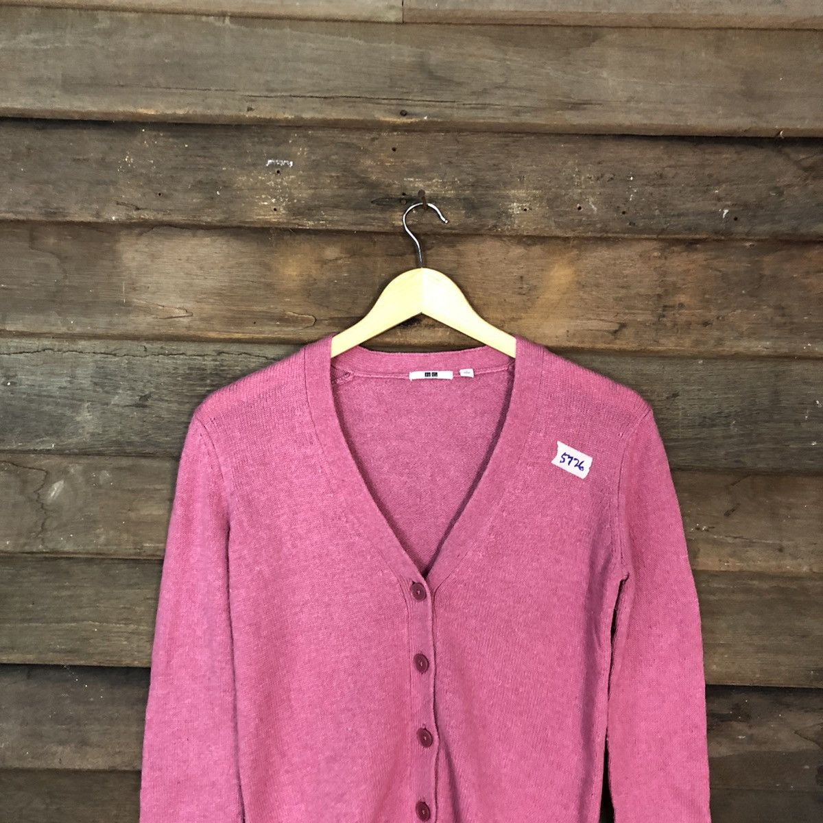 Japanese Brand × Uniqlo Uniqlo japan Pink knitwear Cardigan #5726 Size S / US 4 / IT 40 - 9 Thumbnail