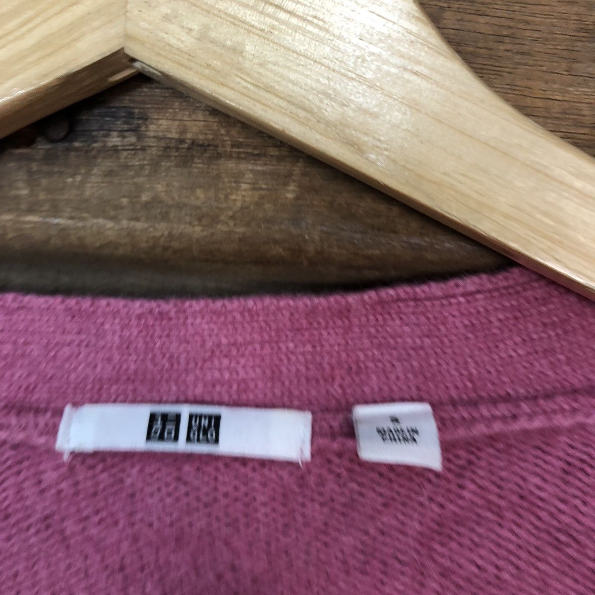 Japanese Brand × Uniqlo Uniqlo japan Pink knitwear Cardigan #5726 Size S / US 4 / IT 40 - 11 Thumbnail