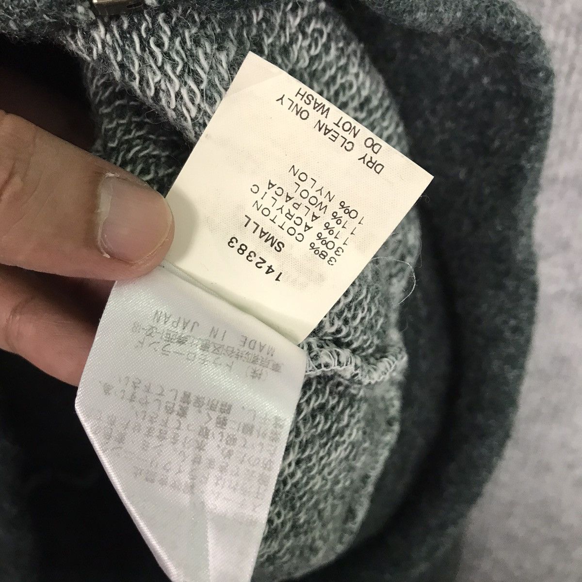 Japanese Brand × Vintage 🔥JAPANESE 12LBS MOHAIR HOODIES ZIPPIER Size US S / EU 44-46 / 1 - 11 Thumbnail