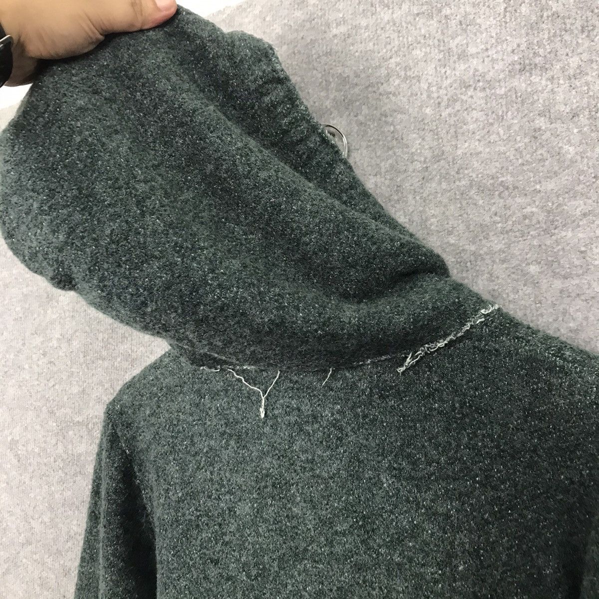 Japanese Brand × Vintage 🔥JAPANESE 12LBS MOHAIR HOODIES ZIPPIER Size US S / EU 44-46 / 1 - 9 Thumbnail