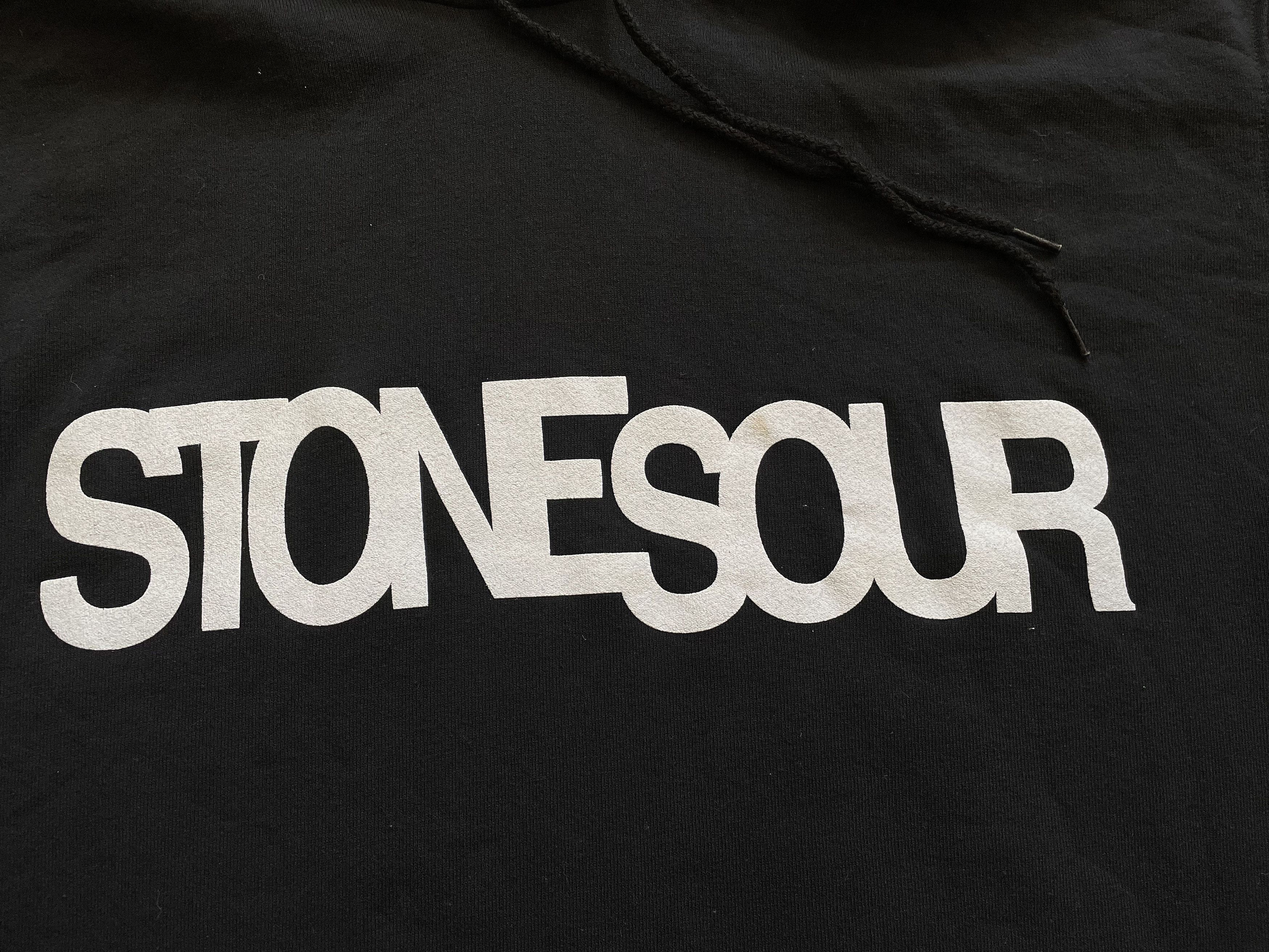 Band Tees × Vintage Vintage Stone Sour Hoodie Jacket Band Rare Drill y2k hype Size US XL / EU 56 / 4 - 3 Thumbnail