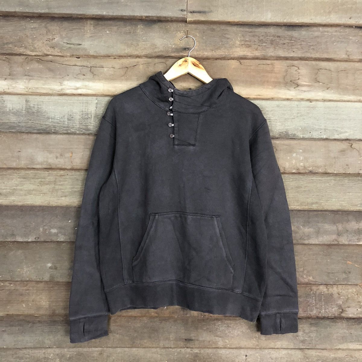 Japanese Brand × Vintage FR Grey faded vintage Sweatshirt #132B Size US L / EU 52-54 / 3 - 3 Thumbnail