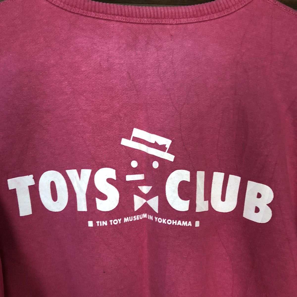 Japanese Brand Toys Club japan vintage Pink Sweatshirt #031B Size US M / EU 48-50 / 2 - 2 Thumbnail