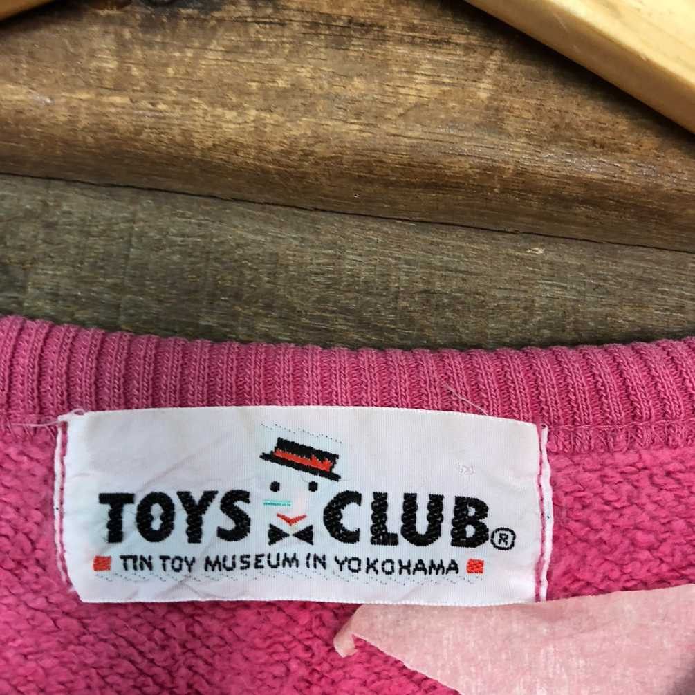 Japanese Brand Toys Club japan vintage Pink Sweatshirt #031B Size US M / EU 48-50 / 2 - 13 Thumbnail