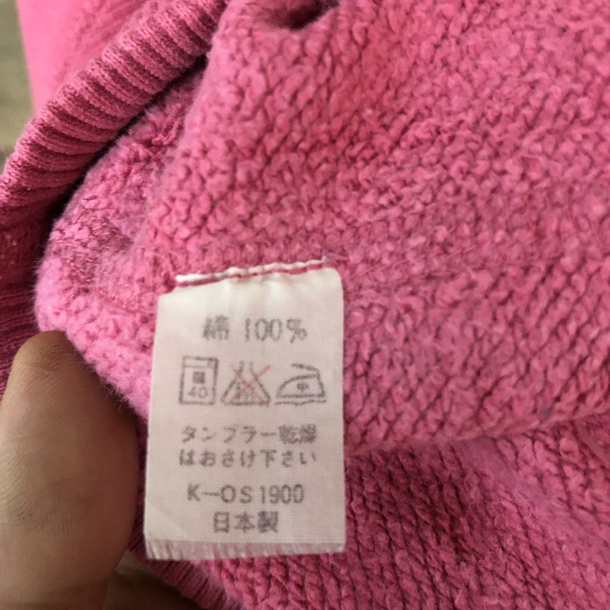 Japanese Brand Toys Club japan vintage Pink Sweatshirt #031B Size US M / EU 48-50 / 2 - 3 Thumbnail