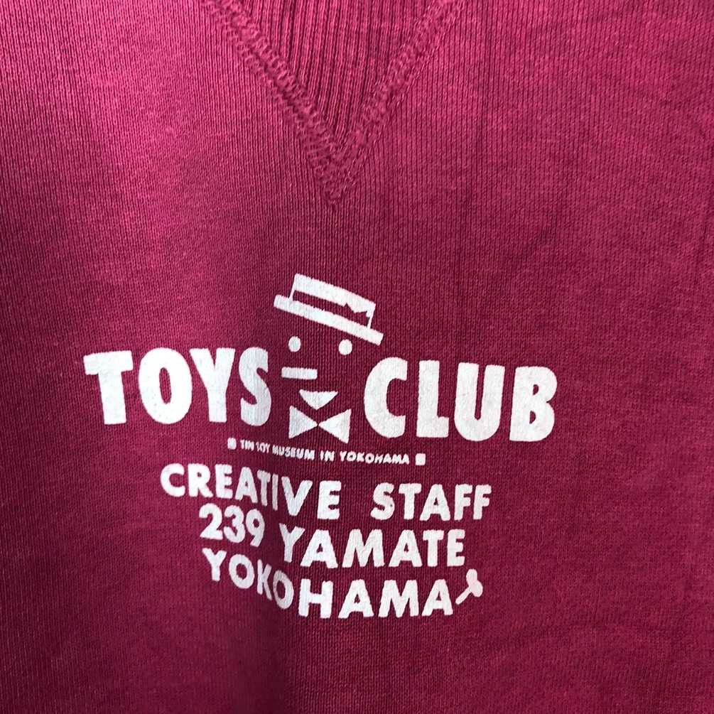 Japanese Brand Toys Club japan vintage Pink Sweatshirt #031B Size US M / EU 48-50 / 2 - 12 Thumbnail