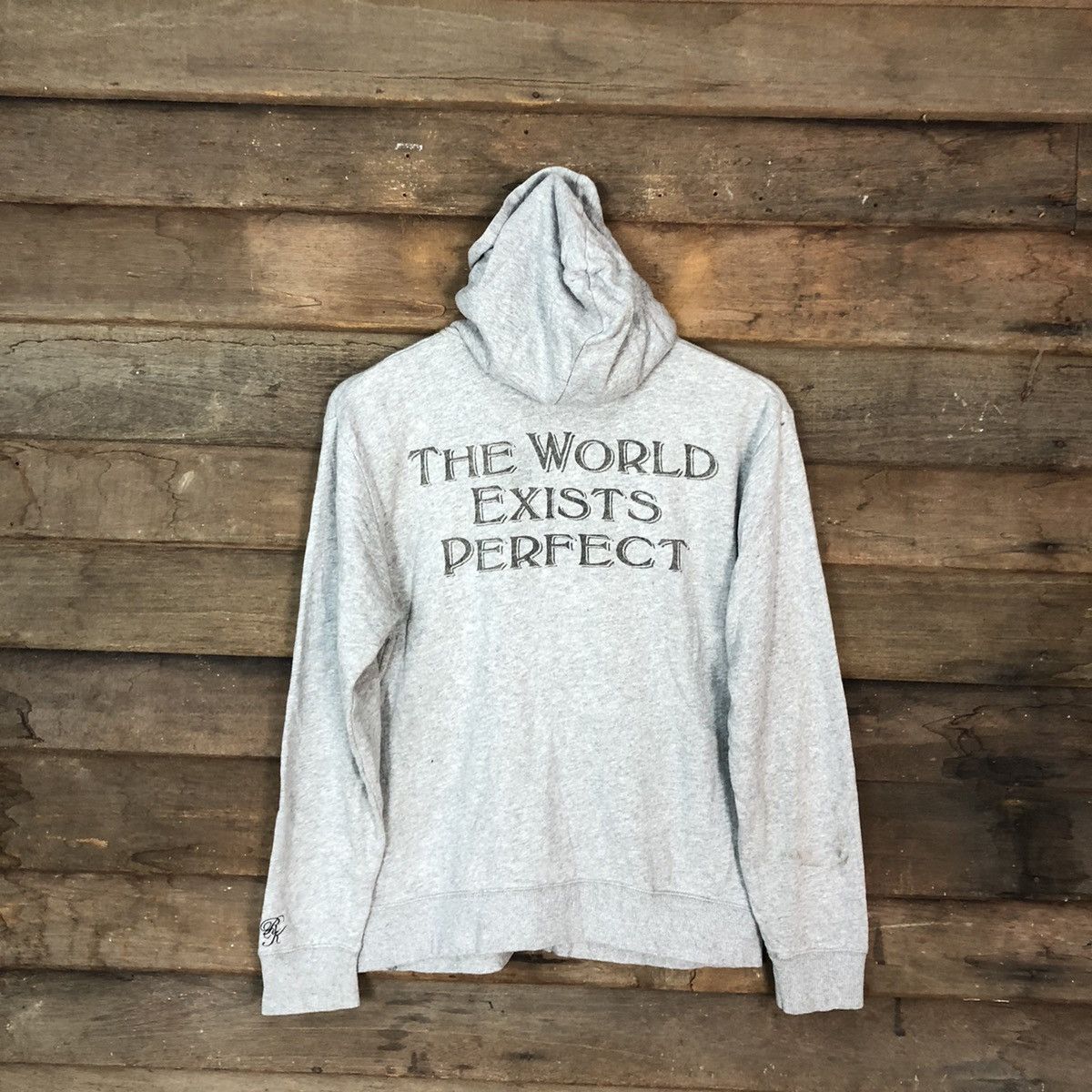 Japanese Brand Russ.K Grey sweater Hoodies #093B Size US M / EU 48-50 / 2 - 13 Thumbnail