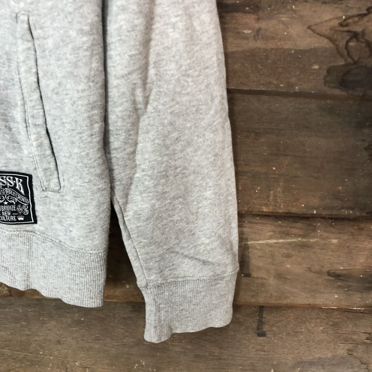 Japanese Brand Russ.K Grey sweater Hoodies #093B Size US M / EU 48-50 / 2 - 4 Thumbnail