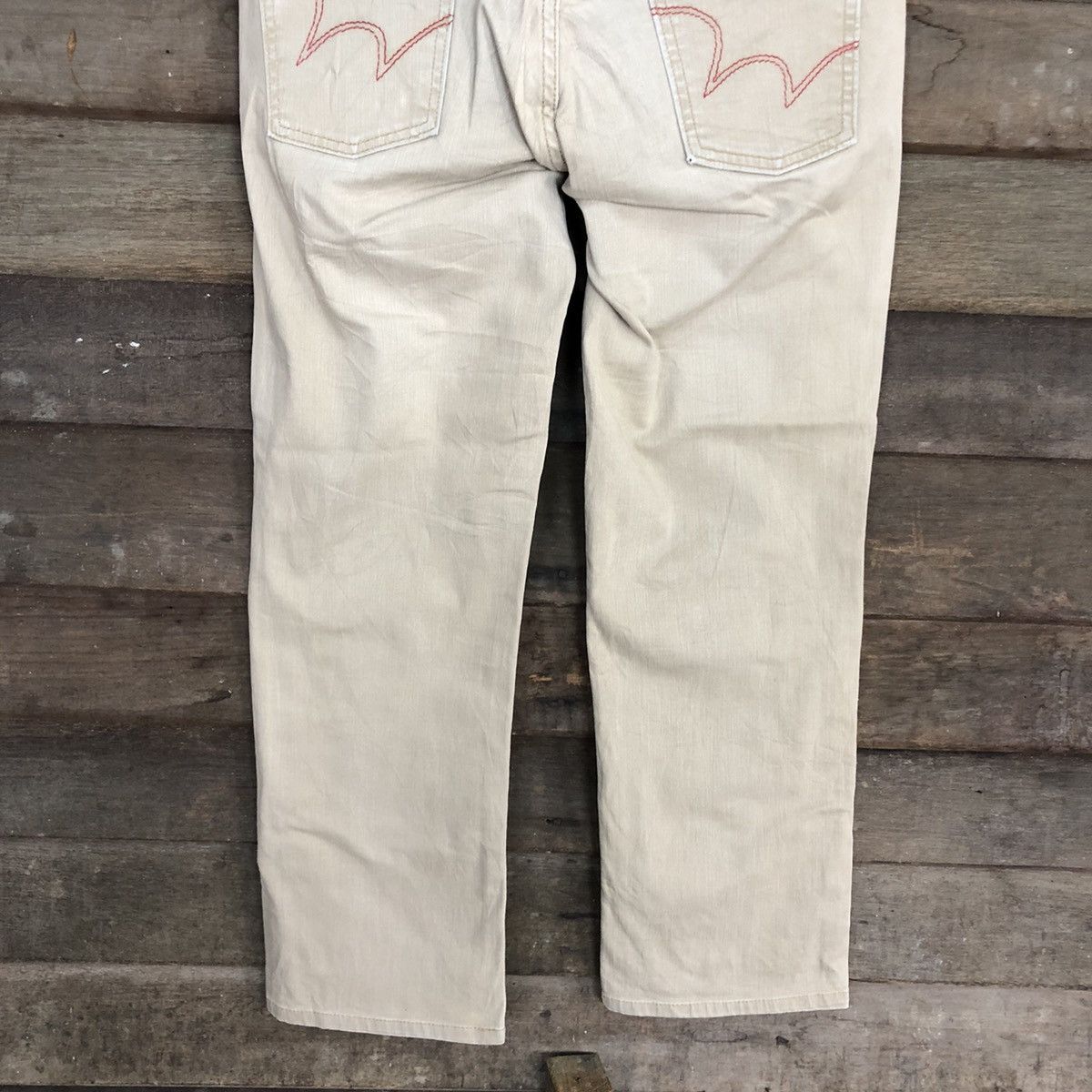 Edwin Edwin vintage Brown Straight cargo denim Pants #c1213 Size US 31 - 10 Thumbnail