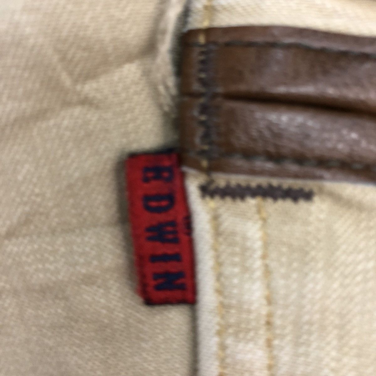 Edwin Edwin vintage Brown Straight cargo denim Pants #c1213 Size US 31 - 11 Thumbnail