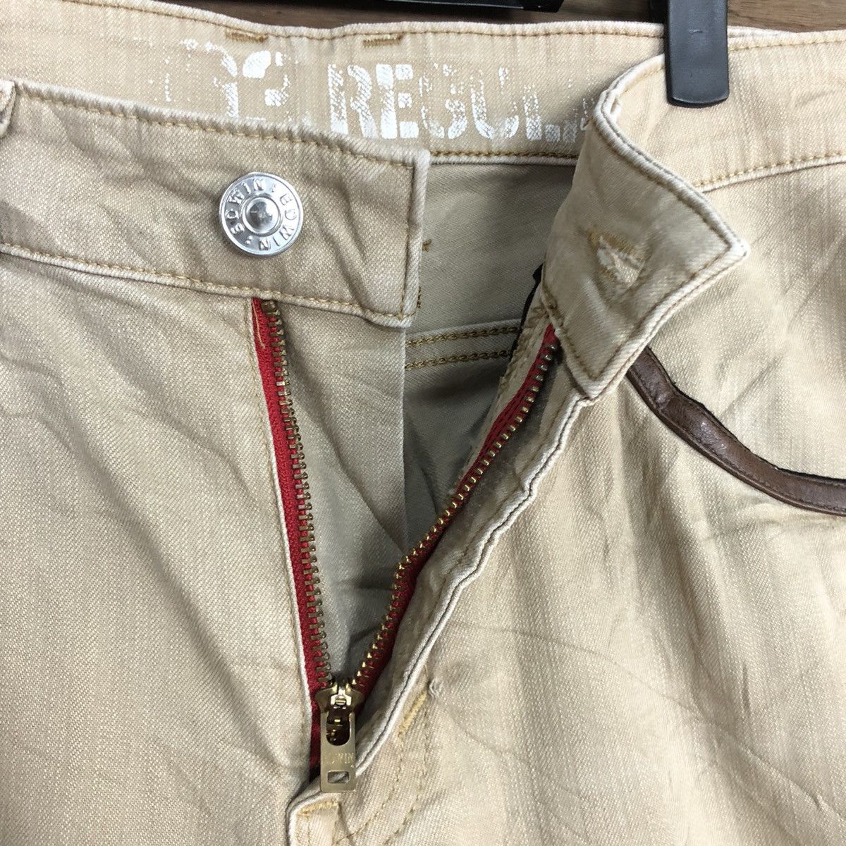 Edwin Edwin vintage Brown Straight cargo denim Pants #c1213 Size US 31 - 6 Thumbnail