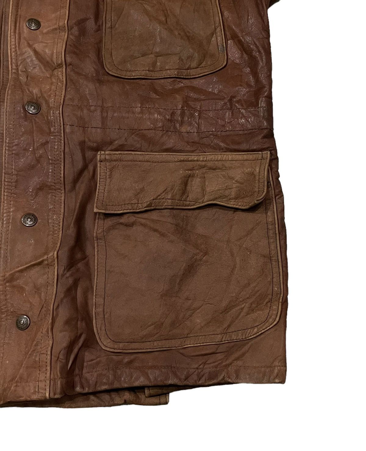 Schott ‼️RARE‼️Vintage Schott N.Y.C Western Leather Jacket Size US L / EU 52-54 / 3 - 3 Thumbnail