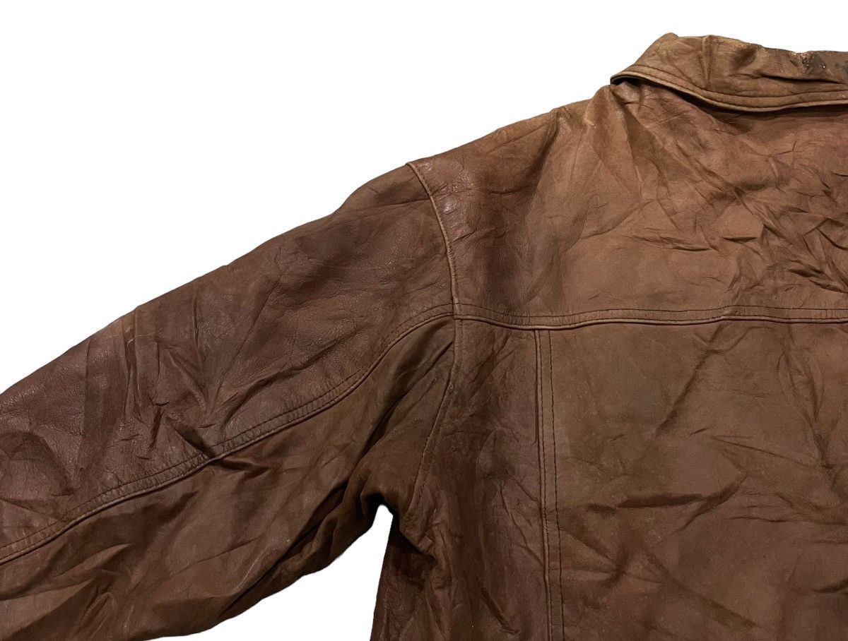 Schott ‼️RARE‼️Vintage Schott N.Y.C Western Leather Jacket Size US L / EU 52-54 / 3 - 15 Thumbnail