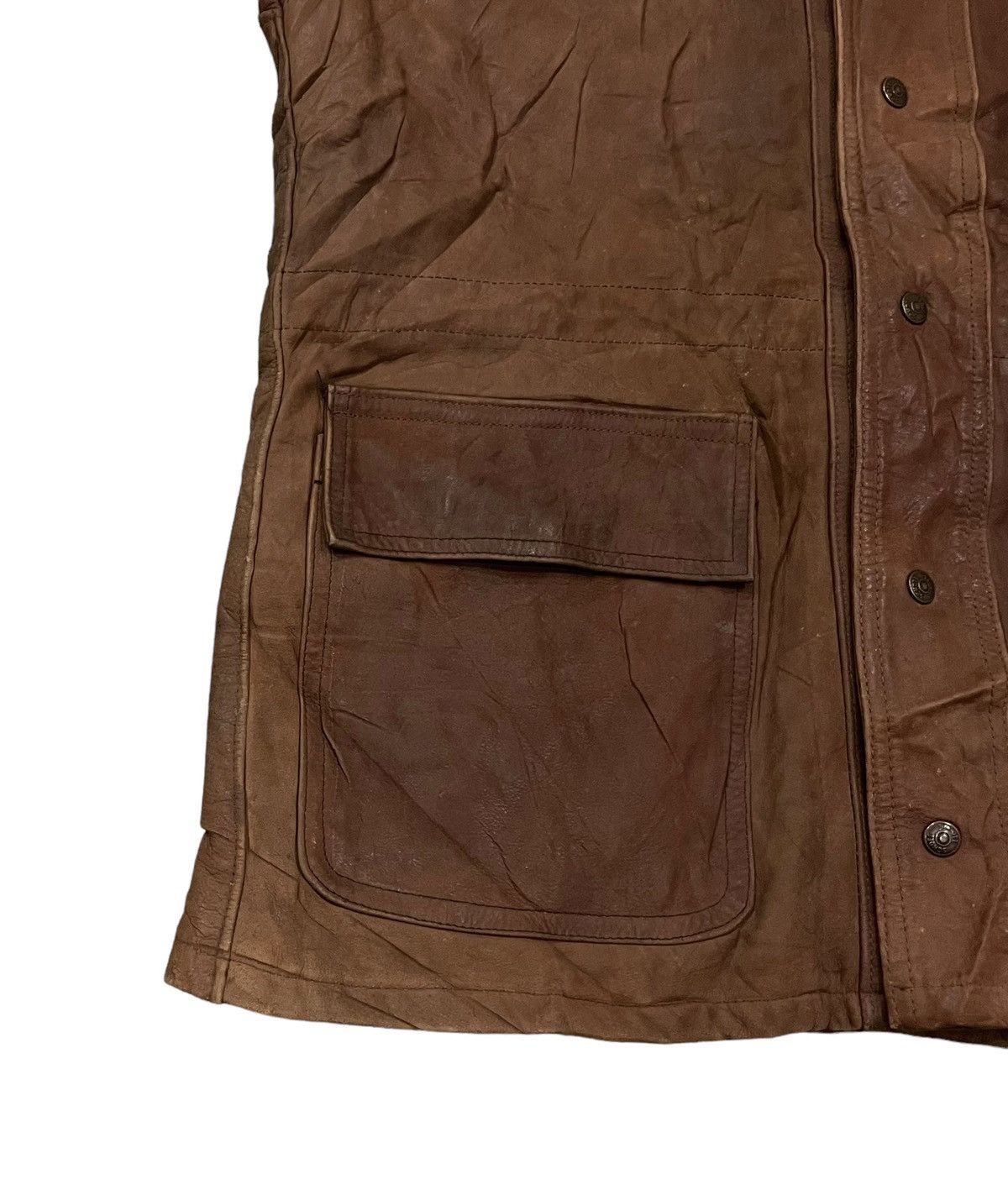 Schott ‼️RARE‼️Vintage Schott N.Y.C Western Leather Jacket Size US L / EU 52-54 / 3 - 4 Thumbnail