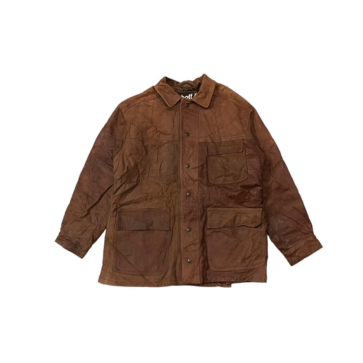 Schott ‼️RARE‼️Vintage Schott N.Y.C Western Leather Jacket Size US L / EU 52-54 / 3 - 1 Thumbnail