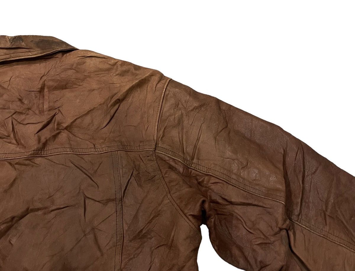 Schott ‼️RARE‼️Vintage Schott N.Y.C Western Leather Jacket Size US L / EU 52-54 / 3 - 11 Thumbnail
