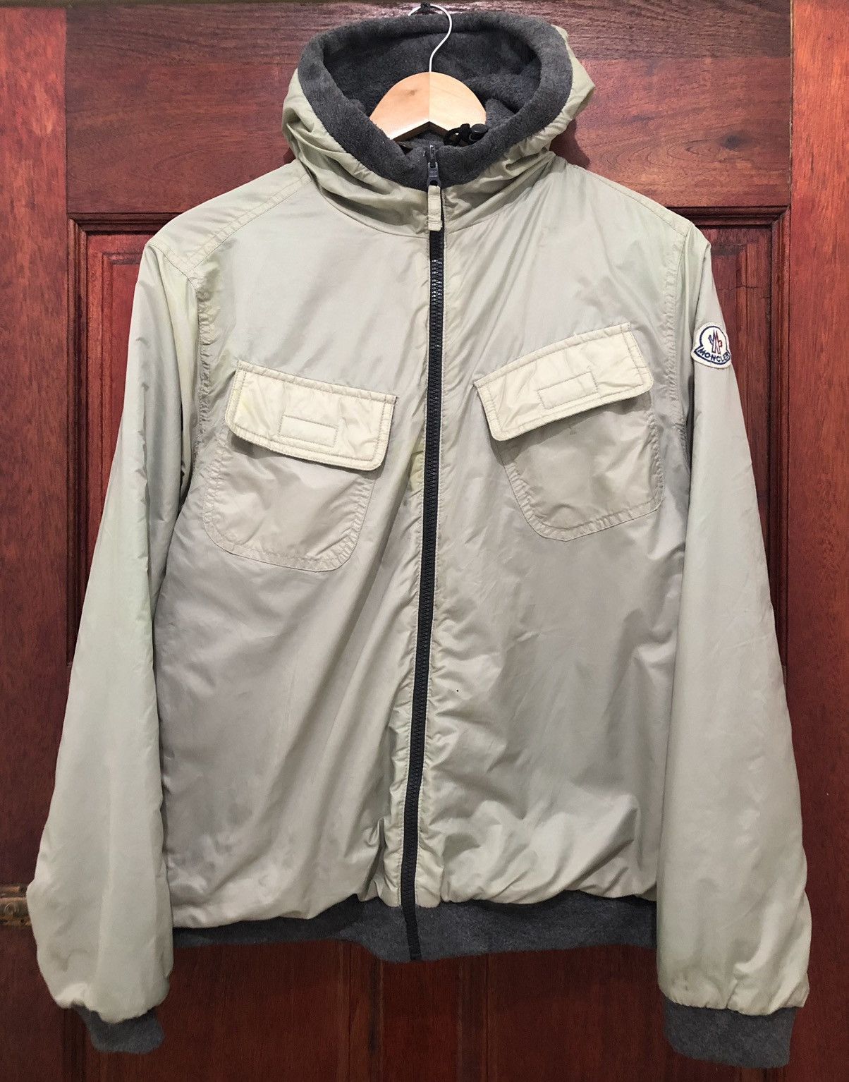 Moncler Vintage Moncler Reversible Jacket Zipper Riri Size US S / EU 44-46 / 1 - 1 Thumbnail