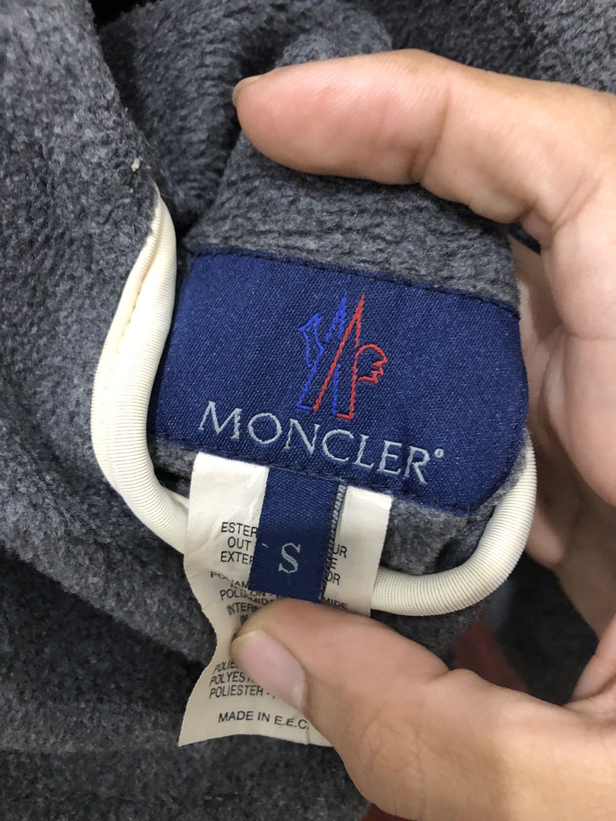 Moncler Vintage Moncler Reversible Jacket Zipper Riri Size US S / EU 44-46 / 1 - 11 Thumbnail