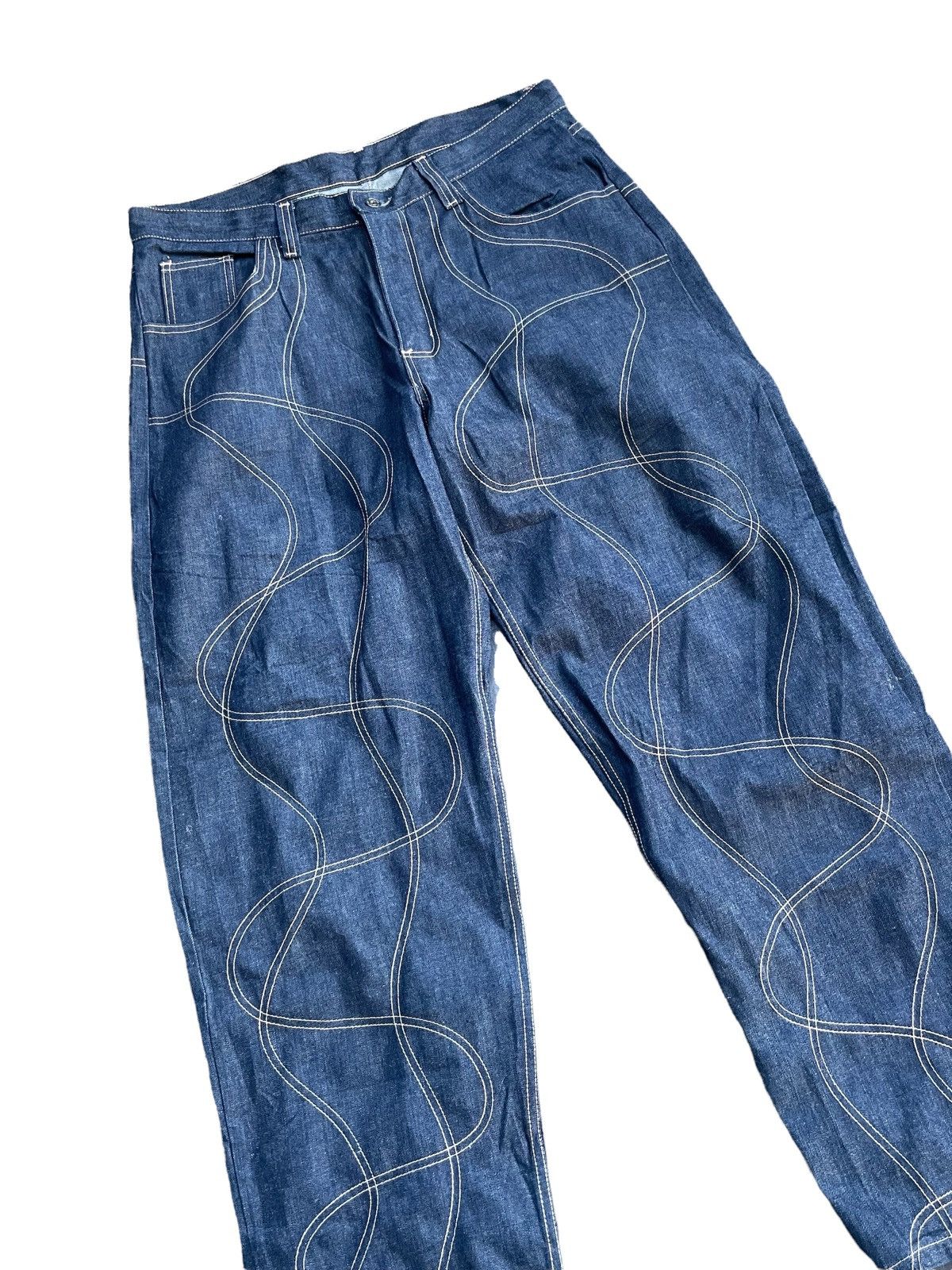 Misfits × Vintage Vintage 70’s Misfits Usa Denim Size US 38 / EU 54 - 4 Thumbnail