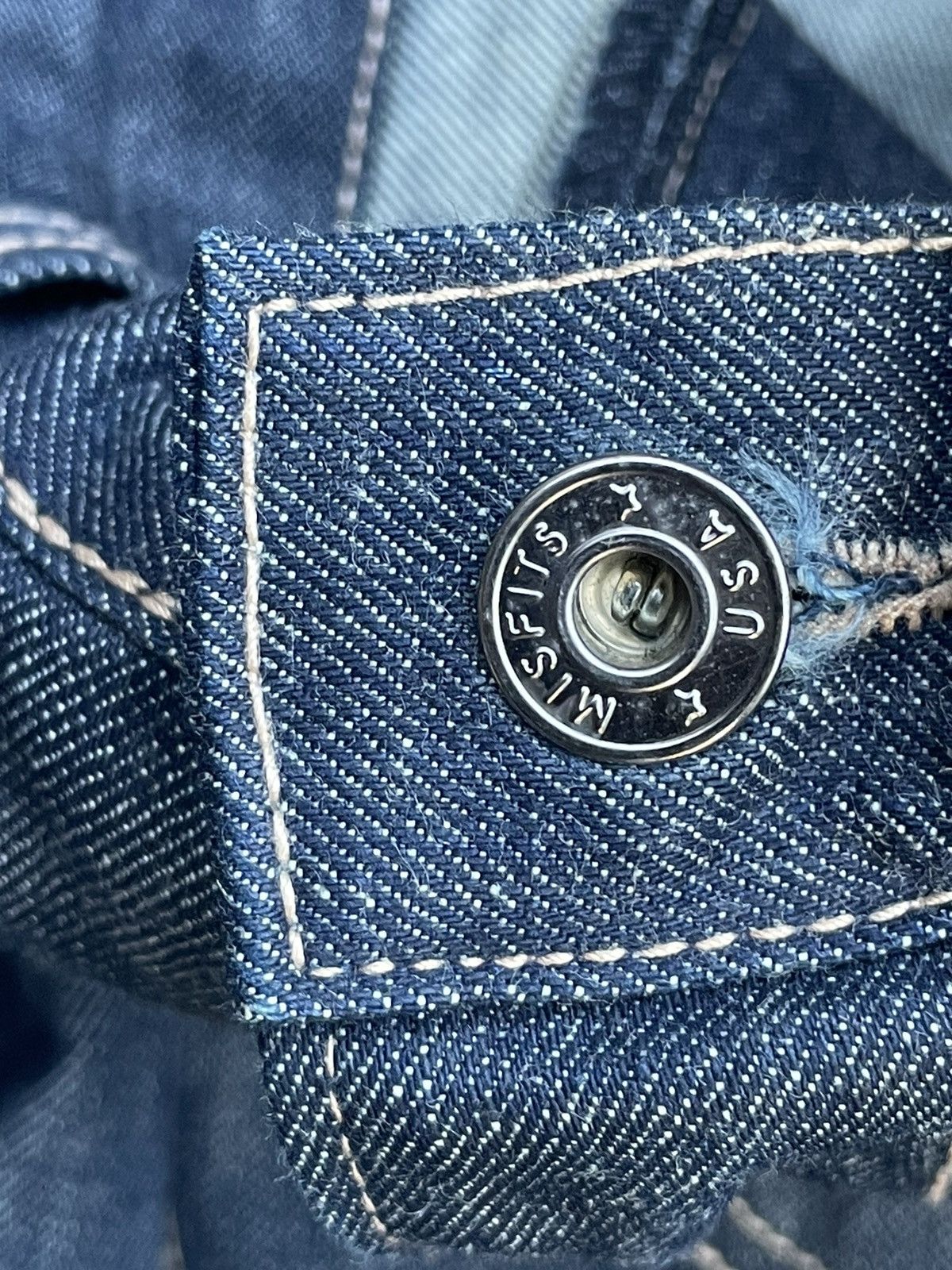 Misfits × Vintage Vintage 70’s Misfits Usa Denim Size US 38 / EU 54 - 12 Thumbnail