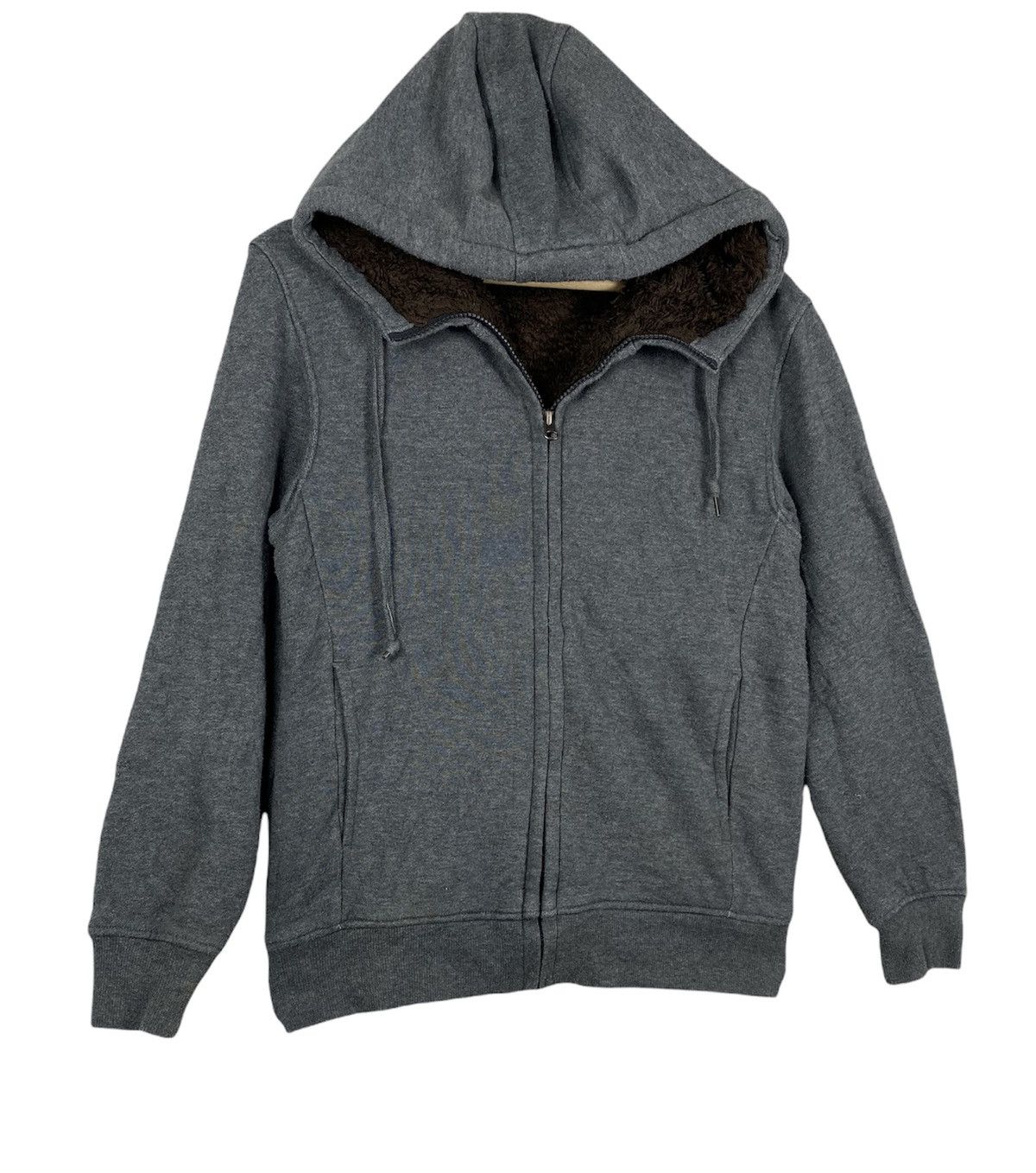 Japanese Brand OFFER 🔥 Uniqlo Hoodie Lining Sherpa Zip Up Sweater Jacket Size US S / EU 44-46 / 1 - 2 Thumbnail