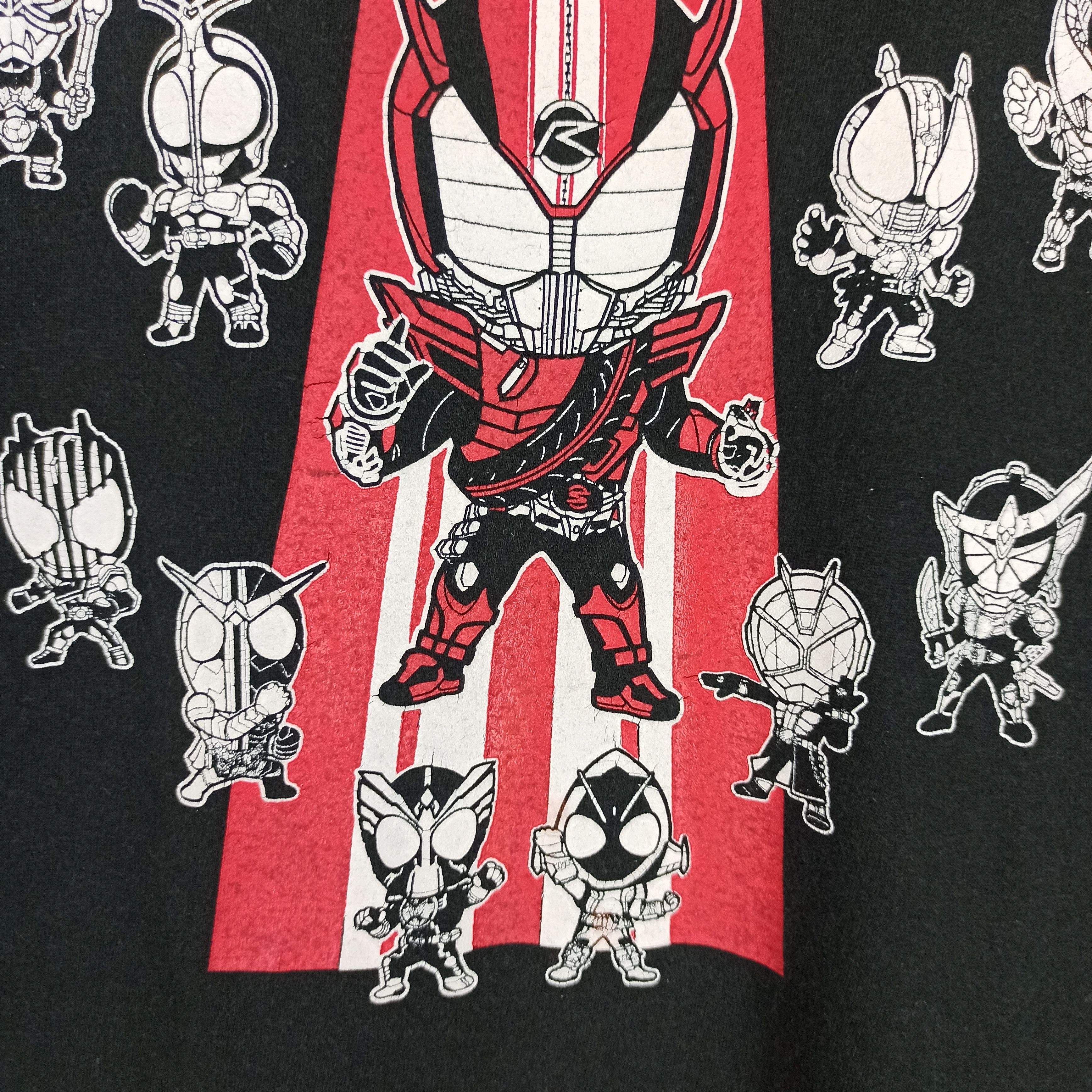 Japanese Brand Rare Bandai Kamen Rider Series Heros T-shirt Small Size Size US S / EU 44-46 / 1 - 5 Thumbnail