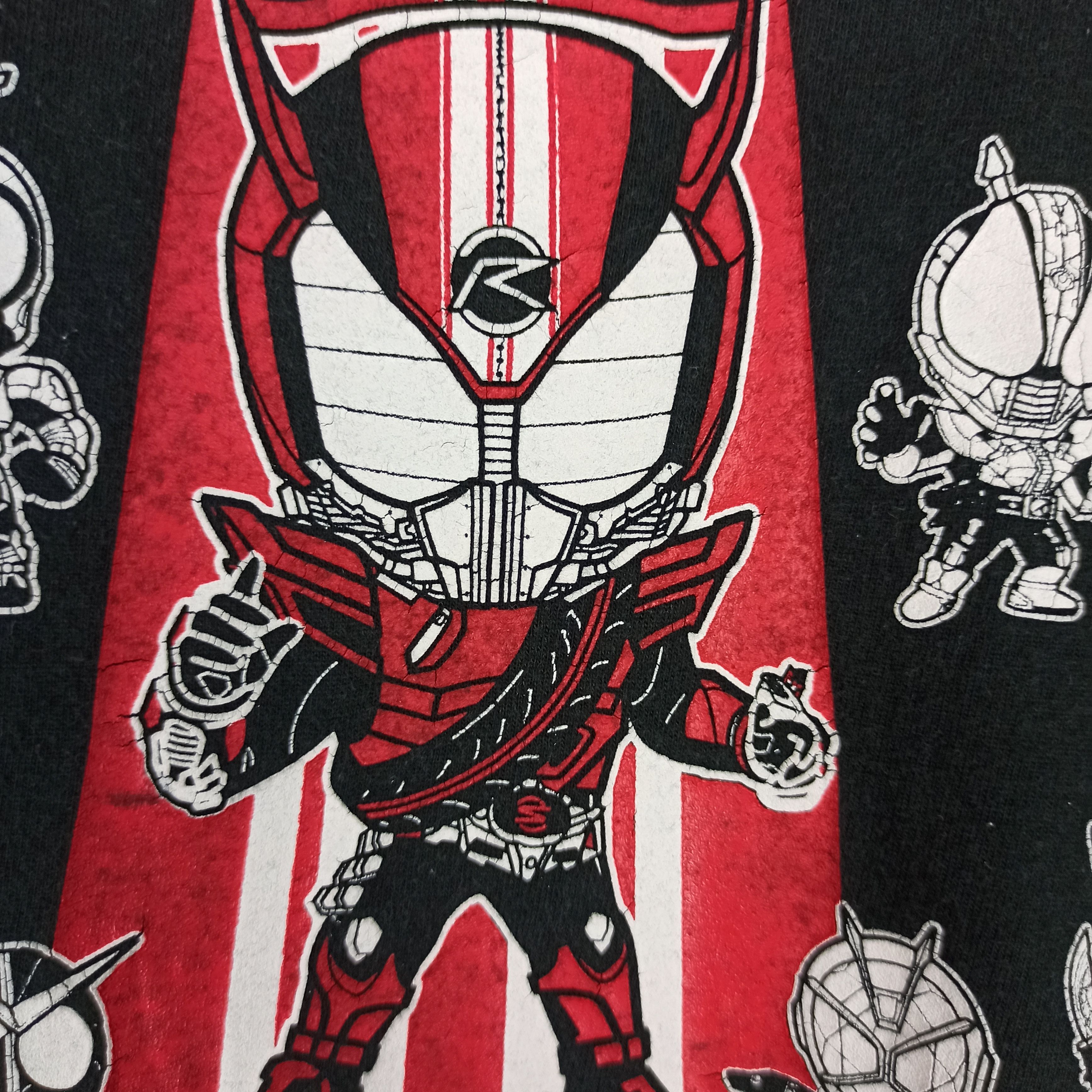 Japanese Brand Rare Bandai Kamen Rider Series Heros T-shirt Small Size Size US S / EU 44-46 / 1 - 3 Thumbnail