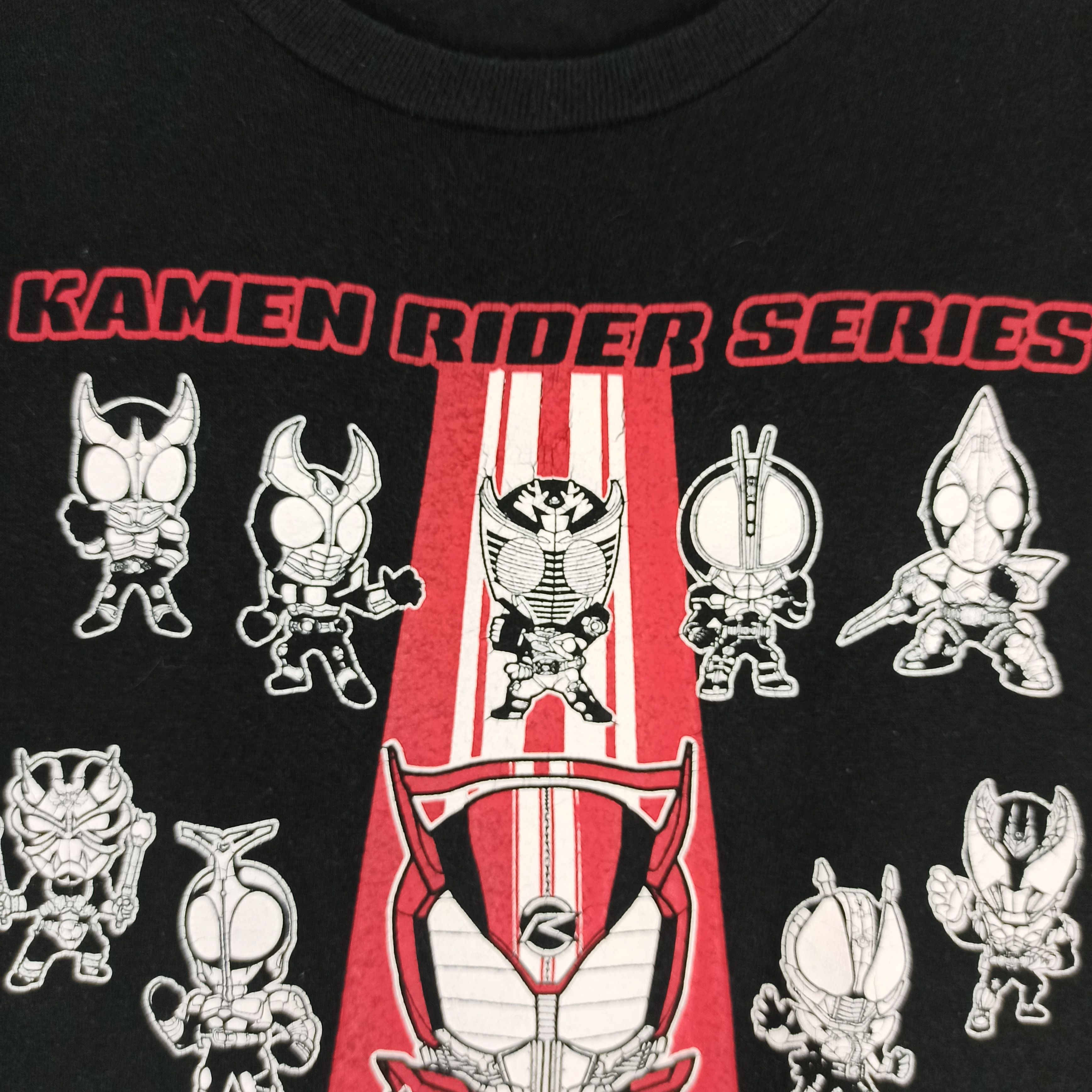 Japanese Brand Rare Bandai Kamen Rider Series Heros T-shirt Small Size Size US S / EU 44-46 / 1 - 4 Thumbnail
