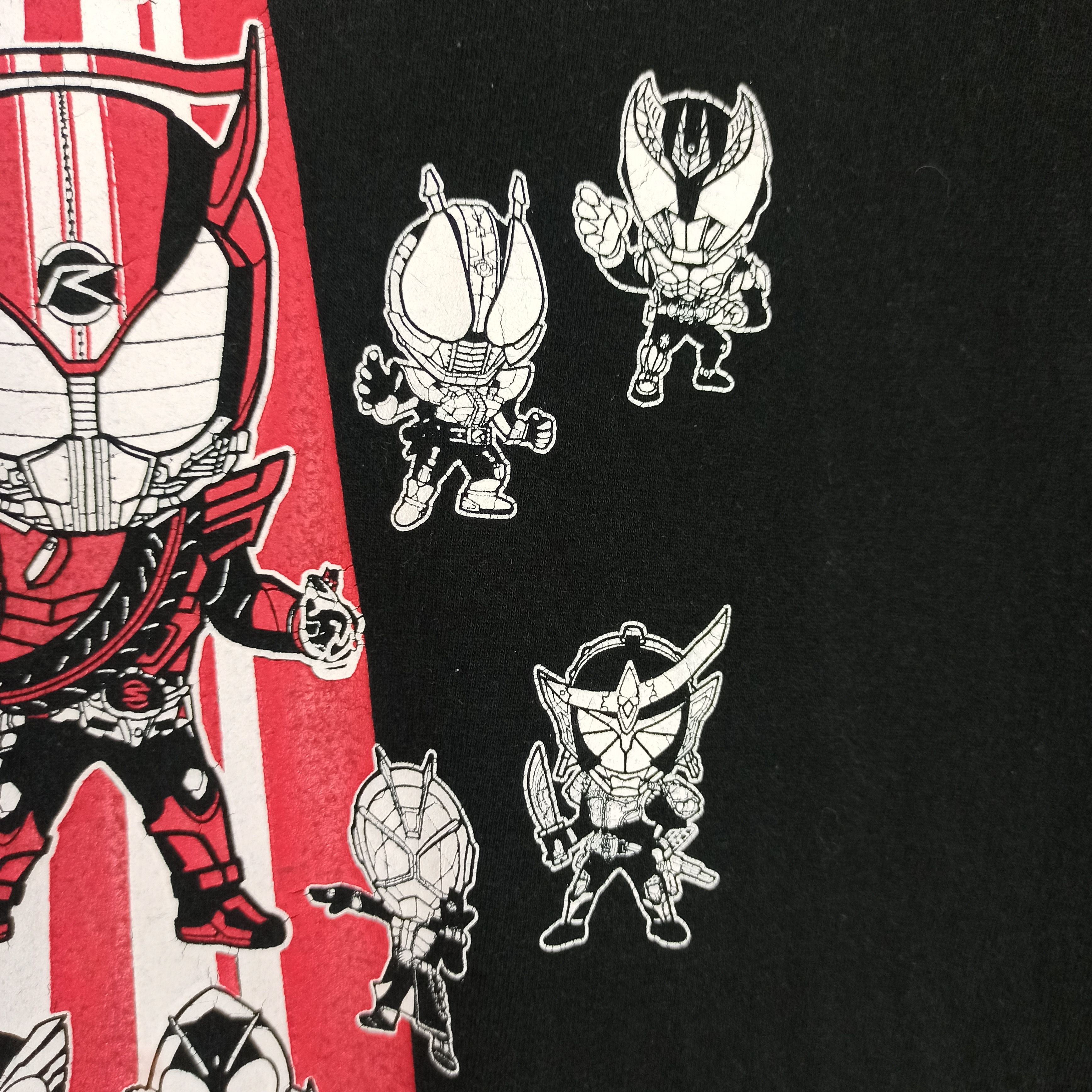 Japanese Brand Rare Bandai Kamen Rider Series Heros T-shirt Small Size Size US S / EU 44-46 / 1 - 7 Thumbnail